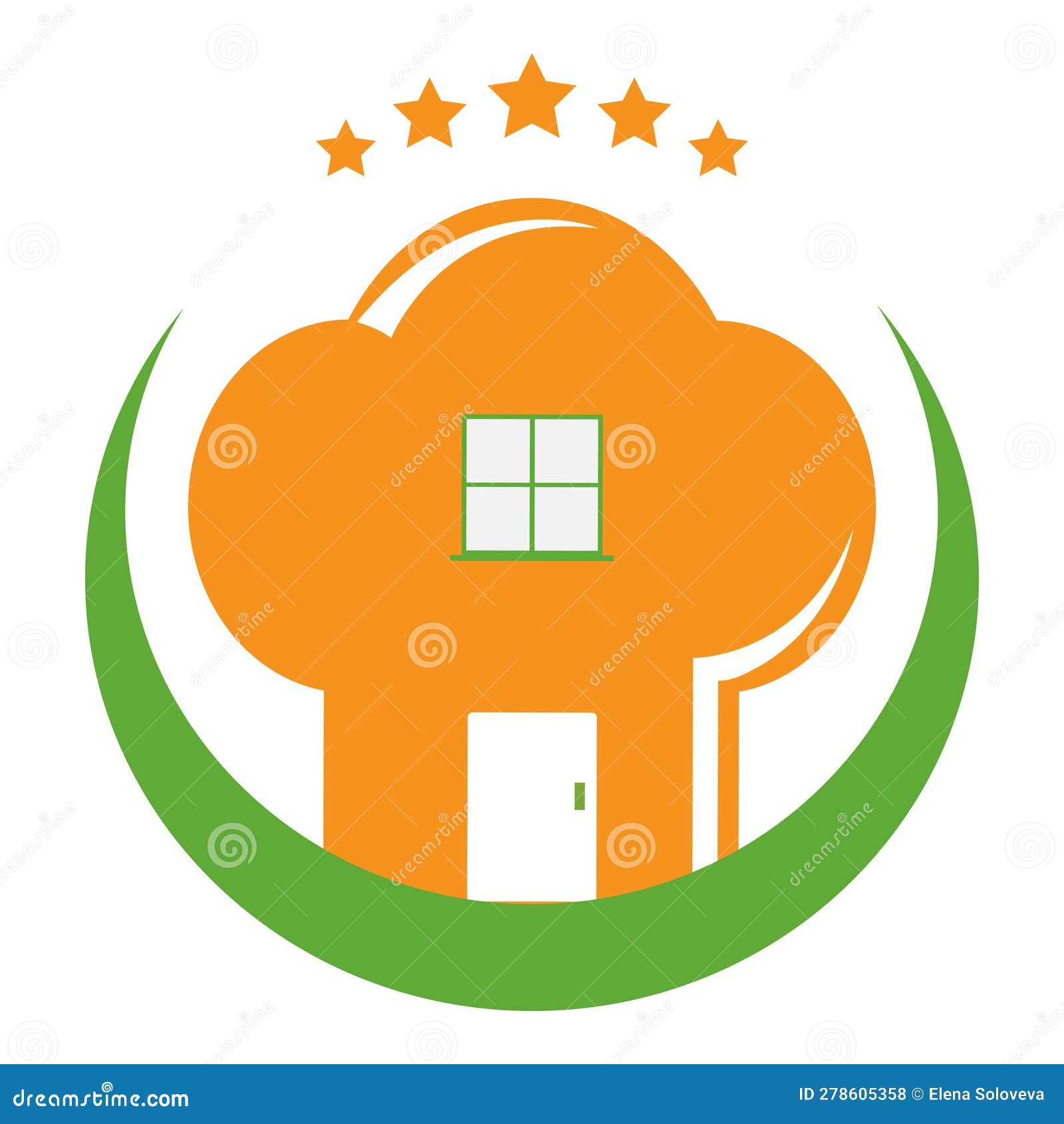 Illustration Concept of Healthy Balanced Nutrition and Diet. Stock