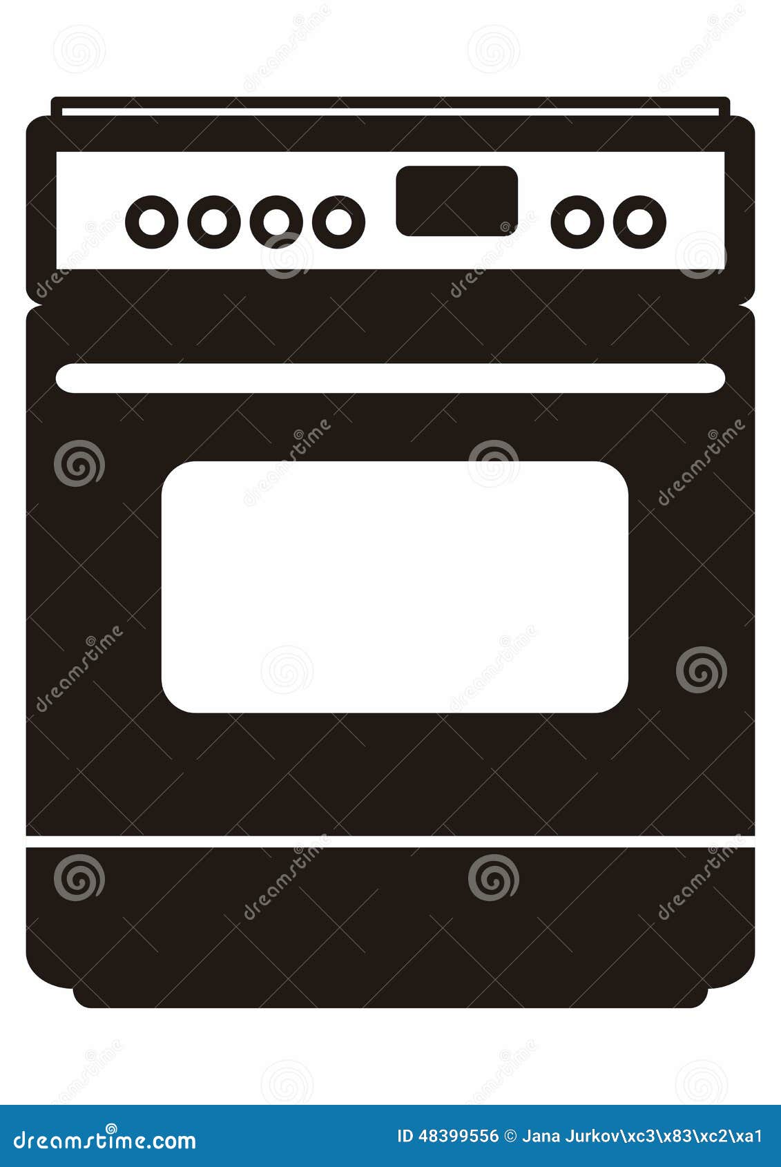 печка иллюстрация вектора. иллюстрации насчитывающей жара - 48399556