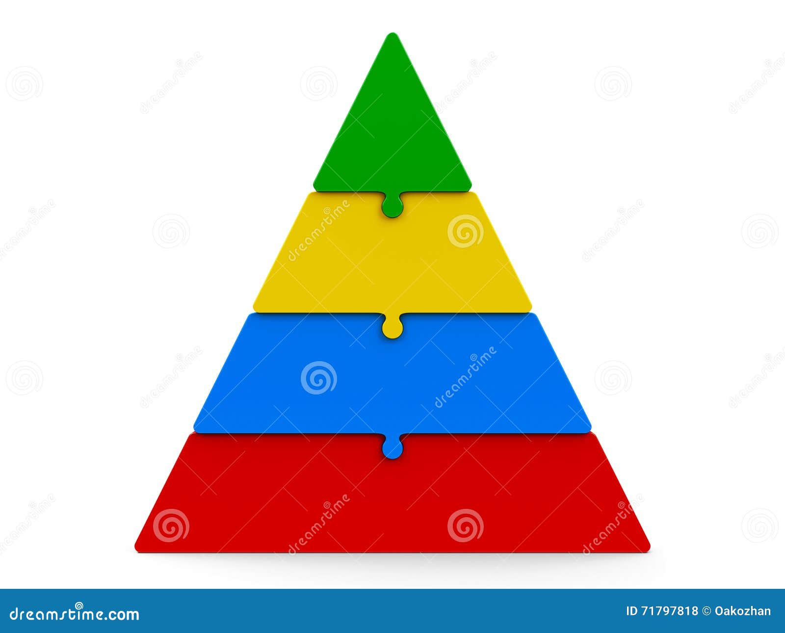 Пирамидка 4 цвета
