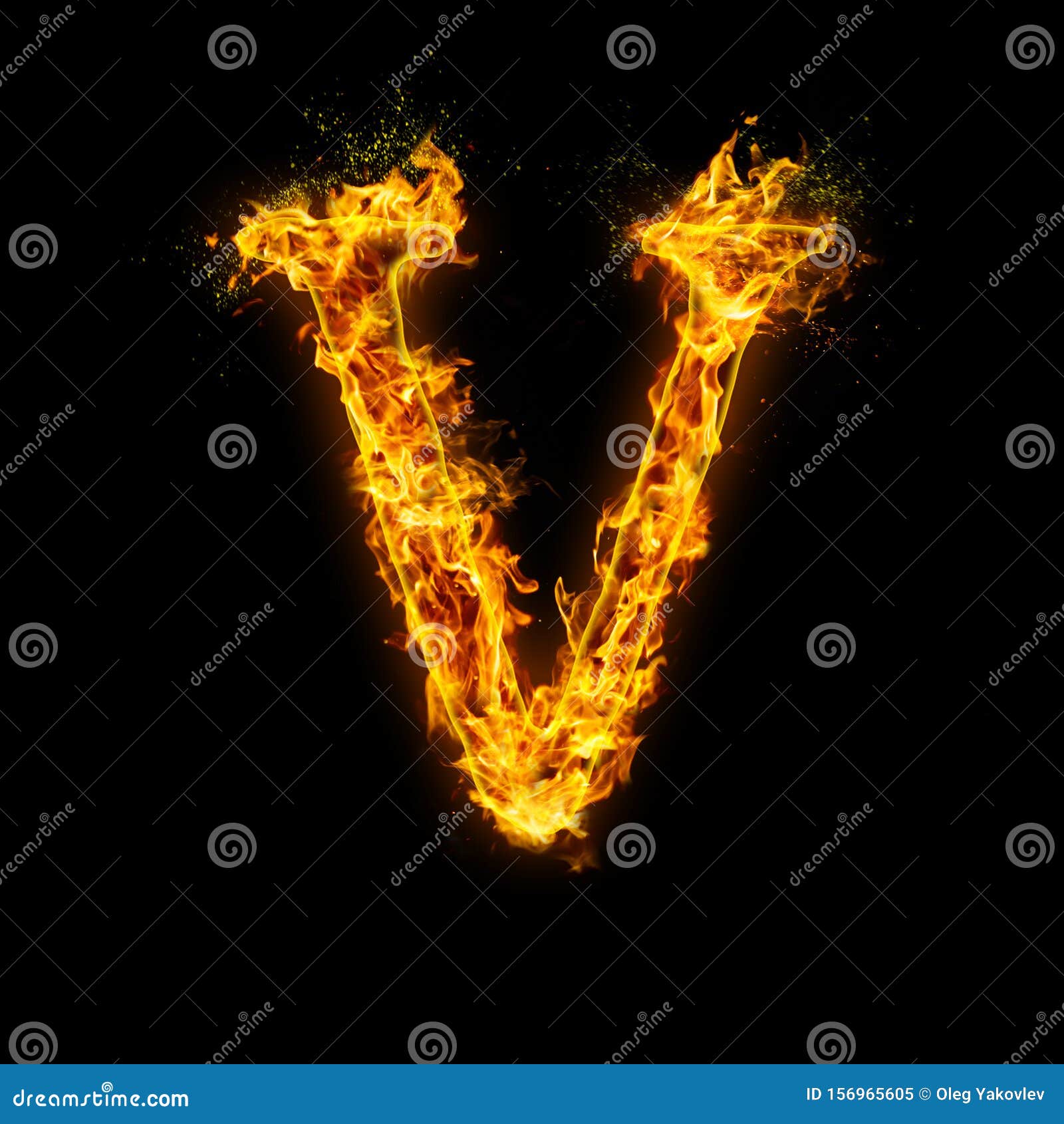 V Огонь
