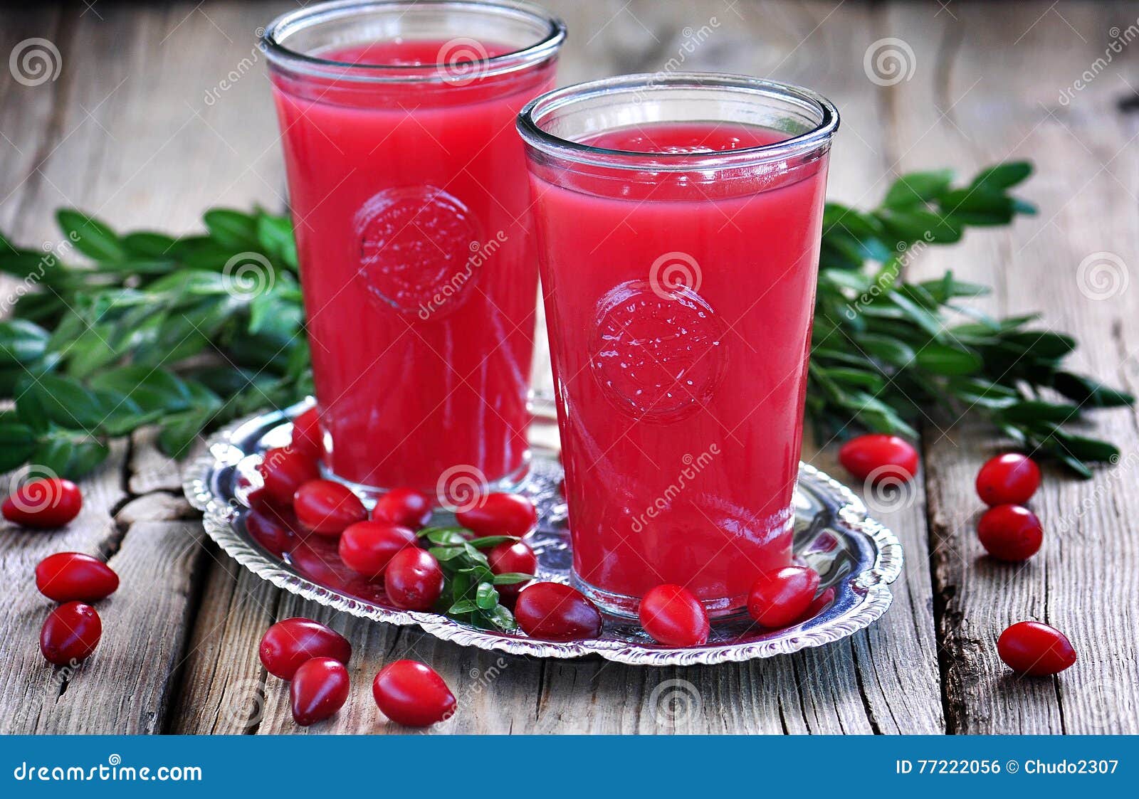 Кисель из кизила