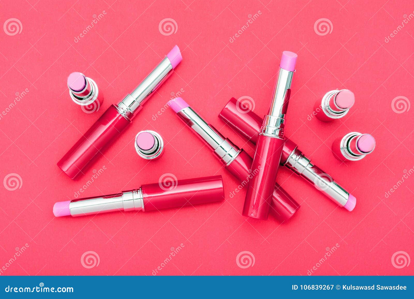 Lipstick Flat lay