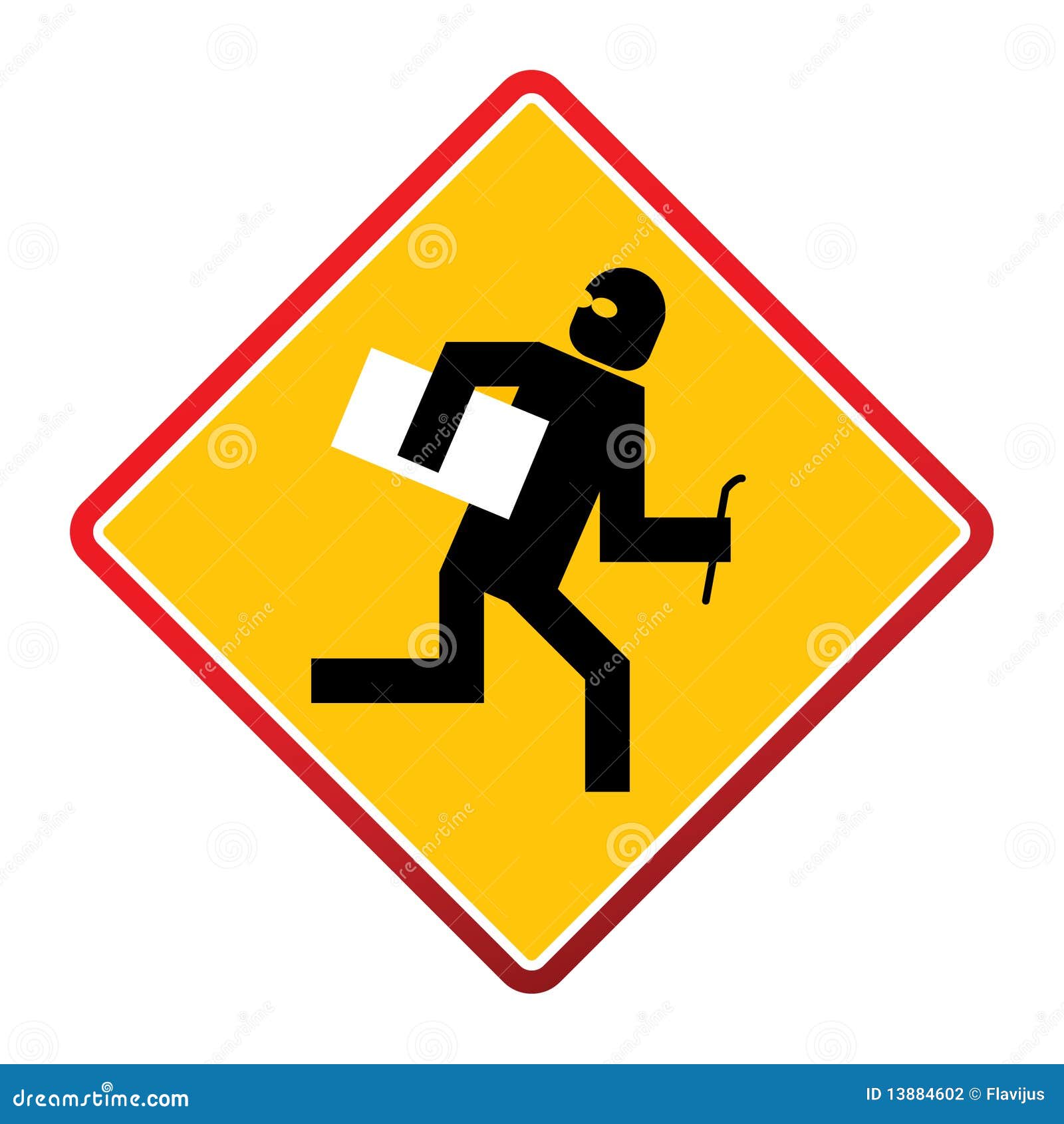 похититель преступника деятельности Иллюстрация вектора - иллюстрации ...