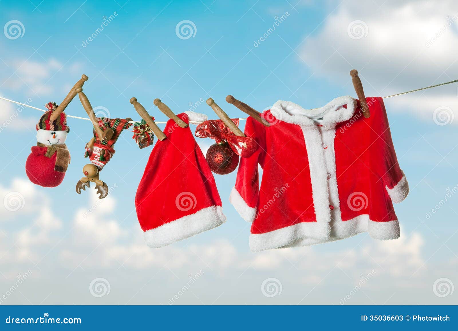 Прачечная рождества стоковое изображение. изображение насчитывающей ...