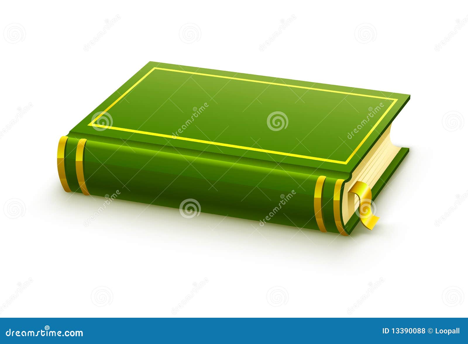 Книга зеленого цвета