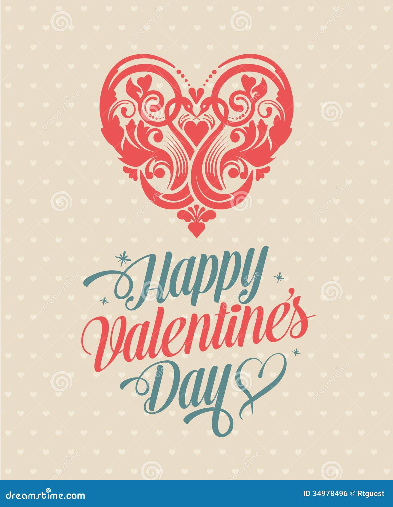 Valentines day retro top
