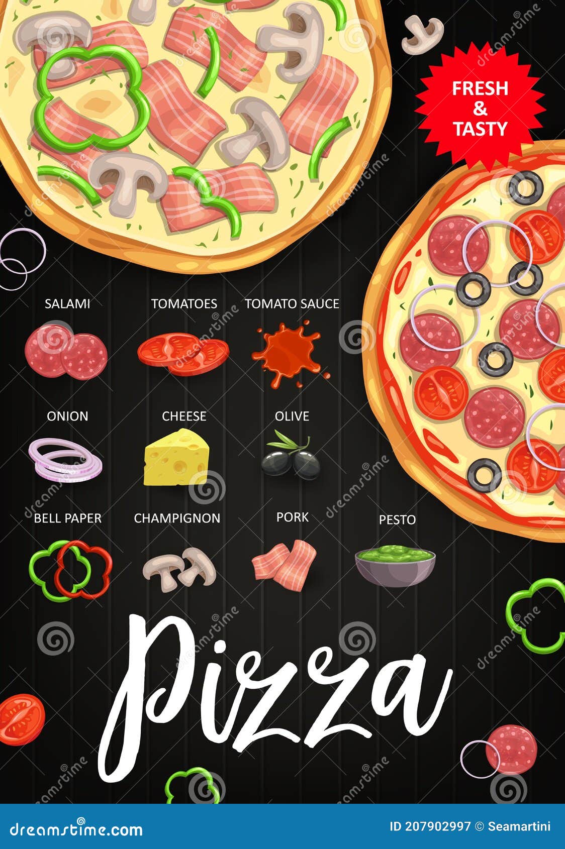 Рецепты приготовления вкусной пиццы