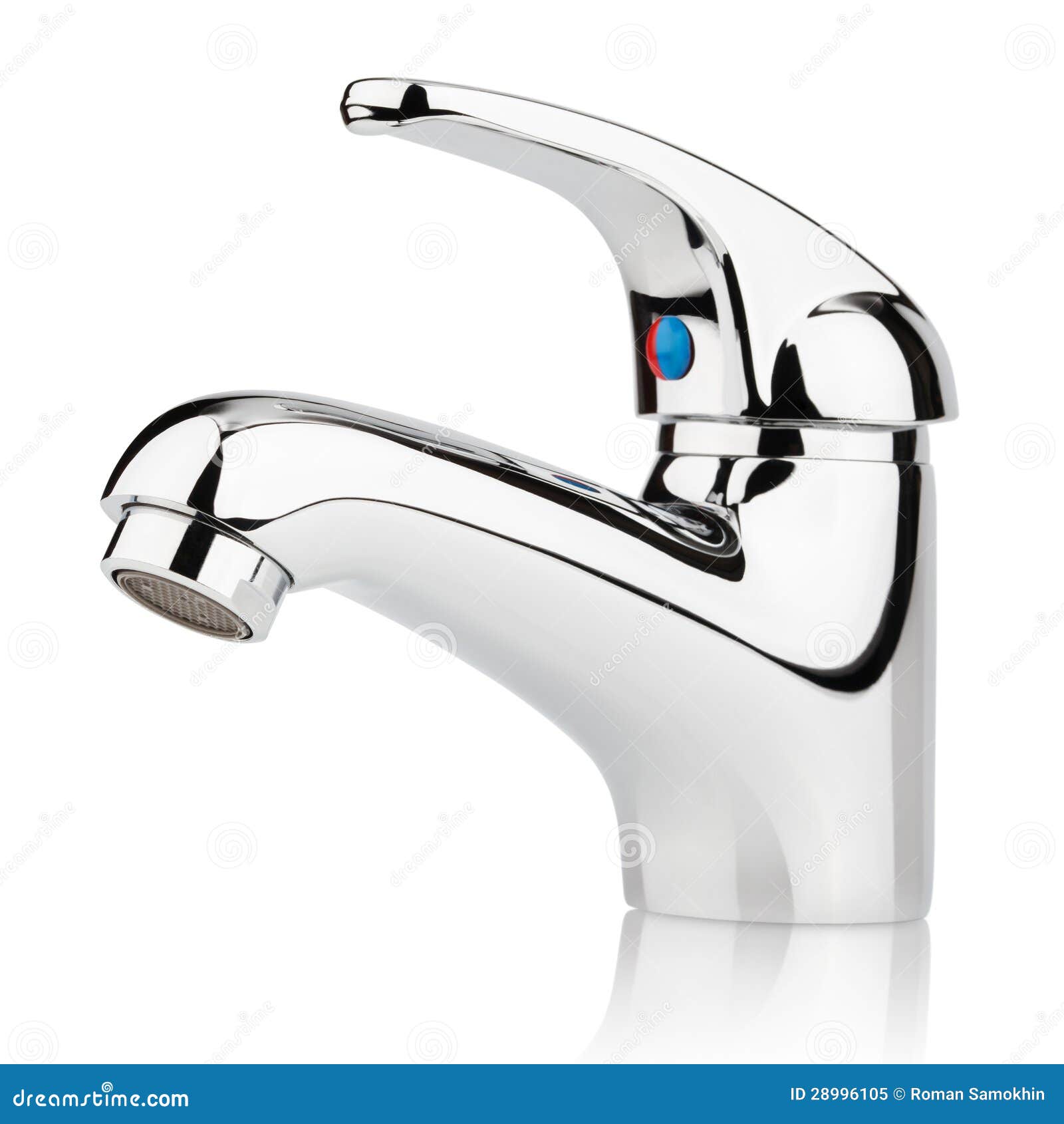 Самомоднейший кран нержавеющей стали Стоковое Изображение - изображение ...