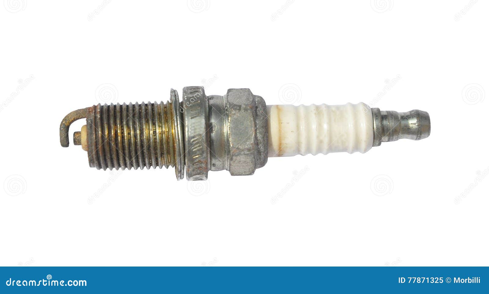 Свеча зажигания стоковое изображение. изображение насчитывающей бело ...