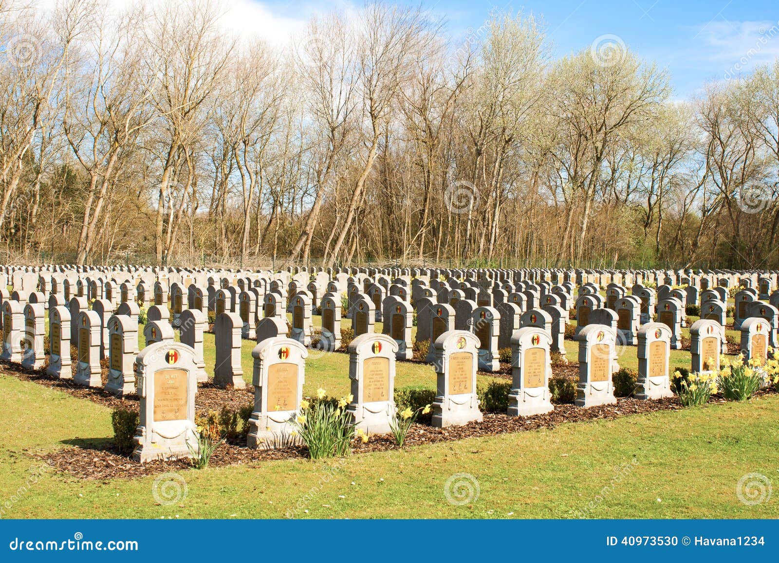 Кладбища 1 мировая Бельгия