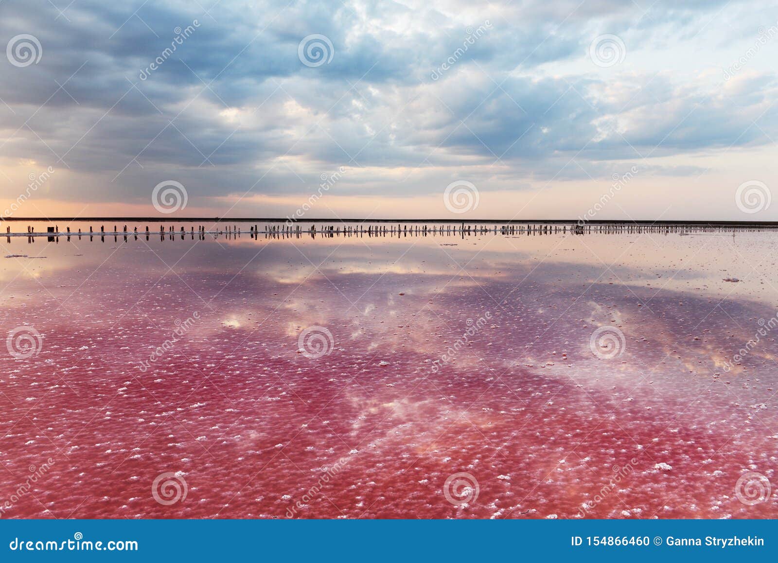 Озеро Бурсоль Кристаллы соли