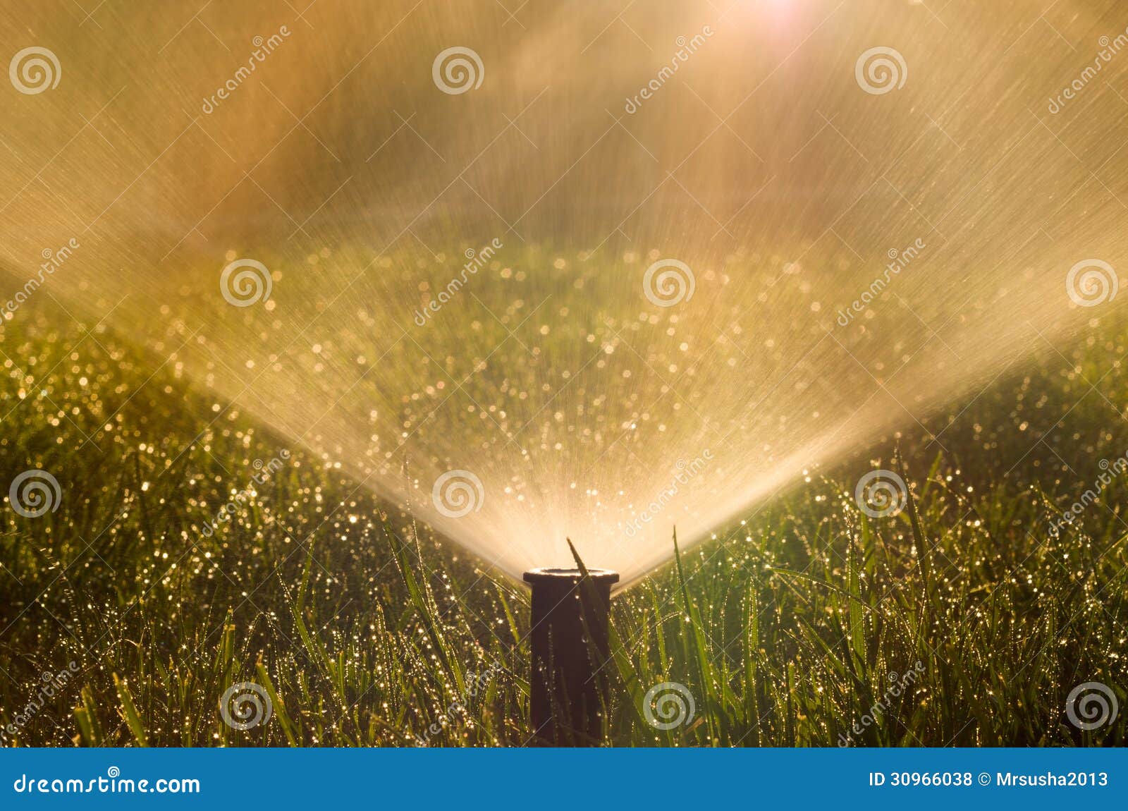 спринклер стоковое фото. изображение насчитывающей спринклер - 30966038