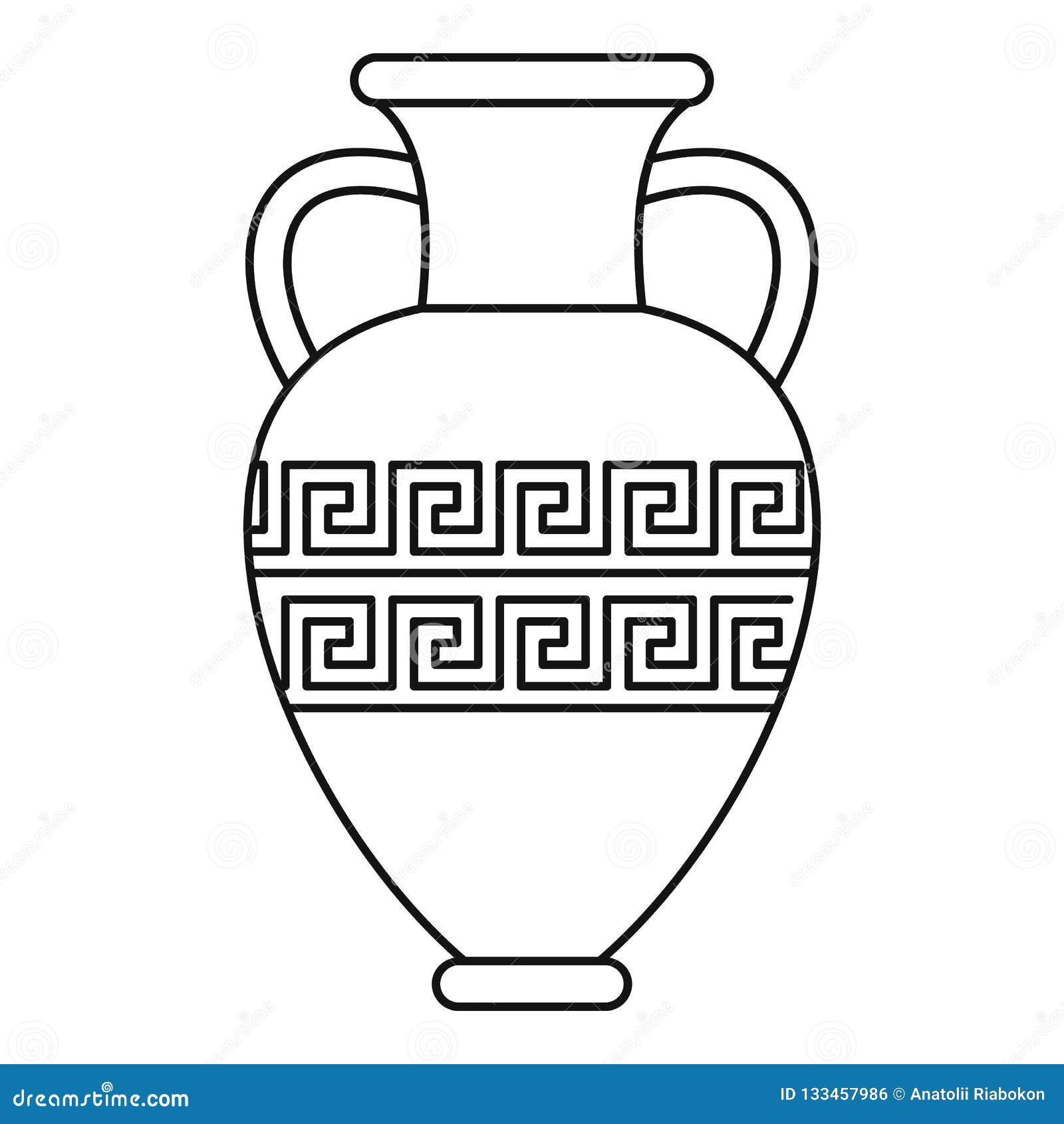 Рисунок Амфоры древней Греции