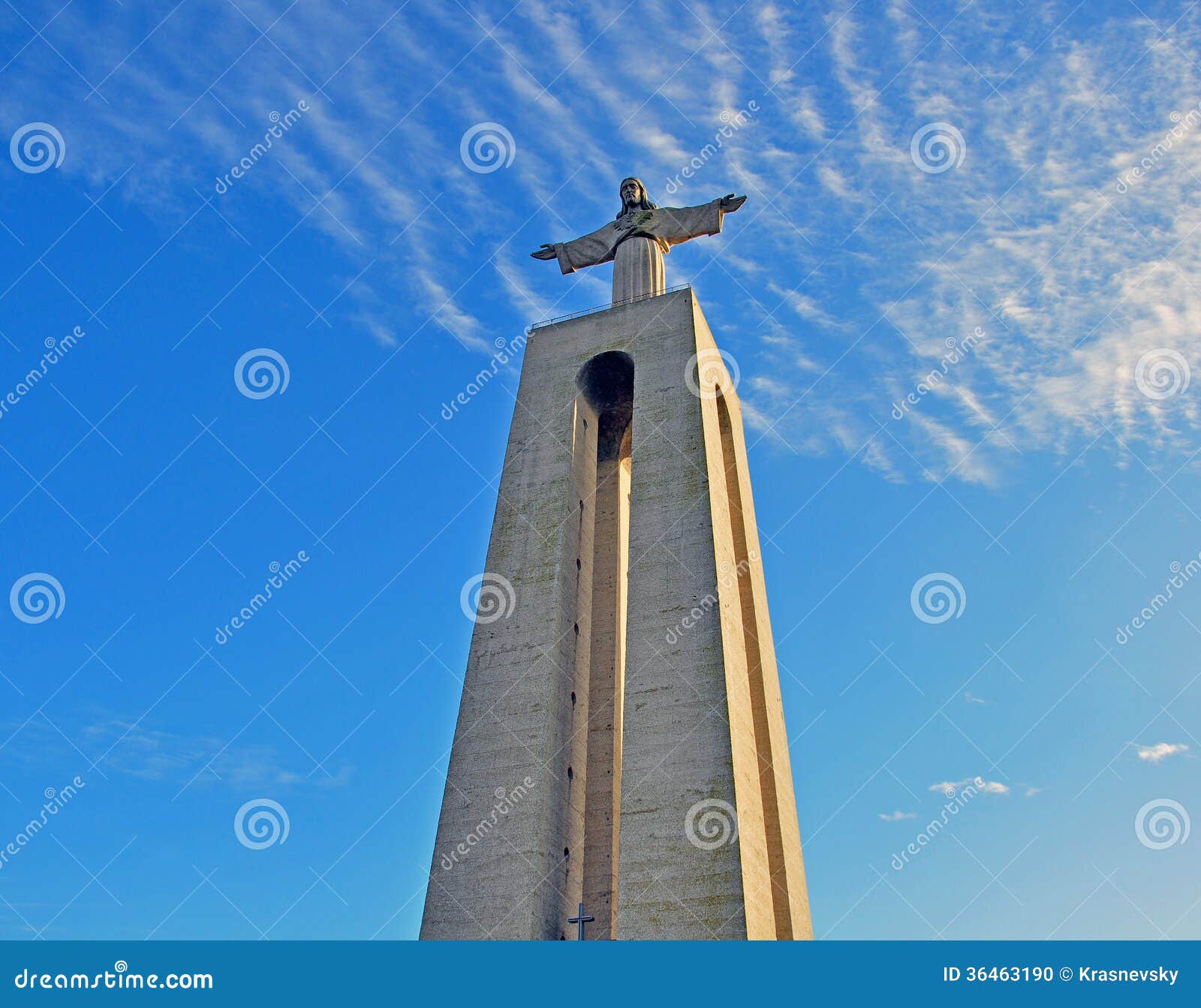 Статуя Иисуса Христоса в Лиссабоне, Португалии