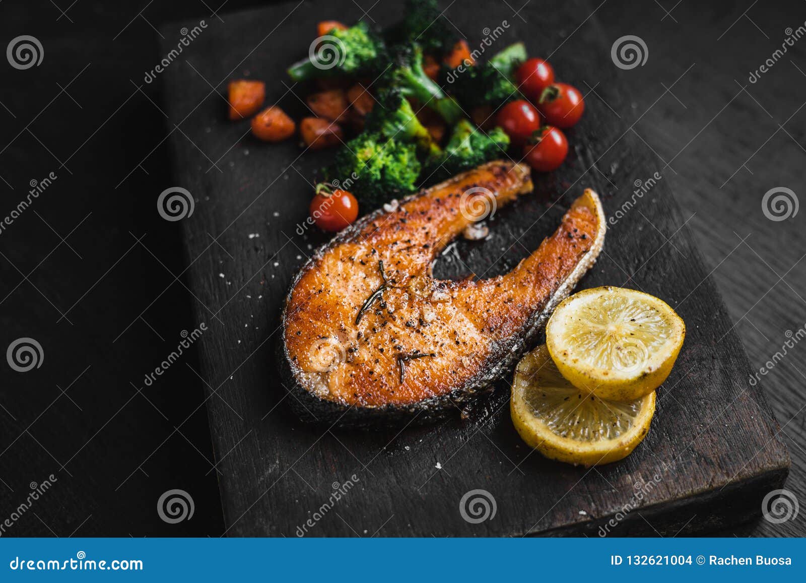Стейк из семги