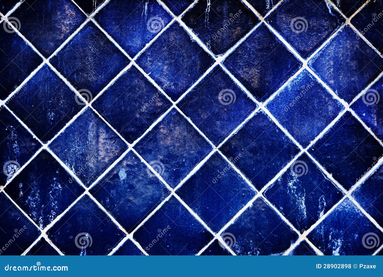 Глянцевая синяя плитка текстура