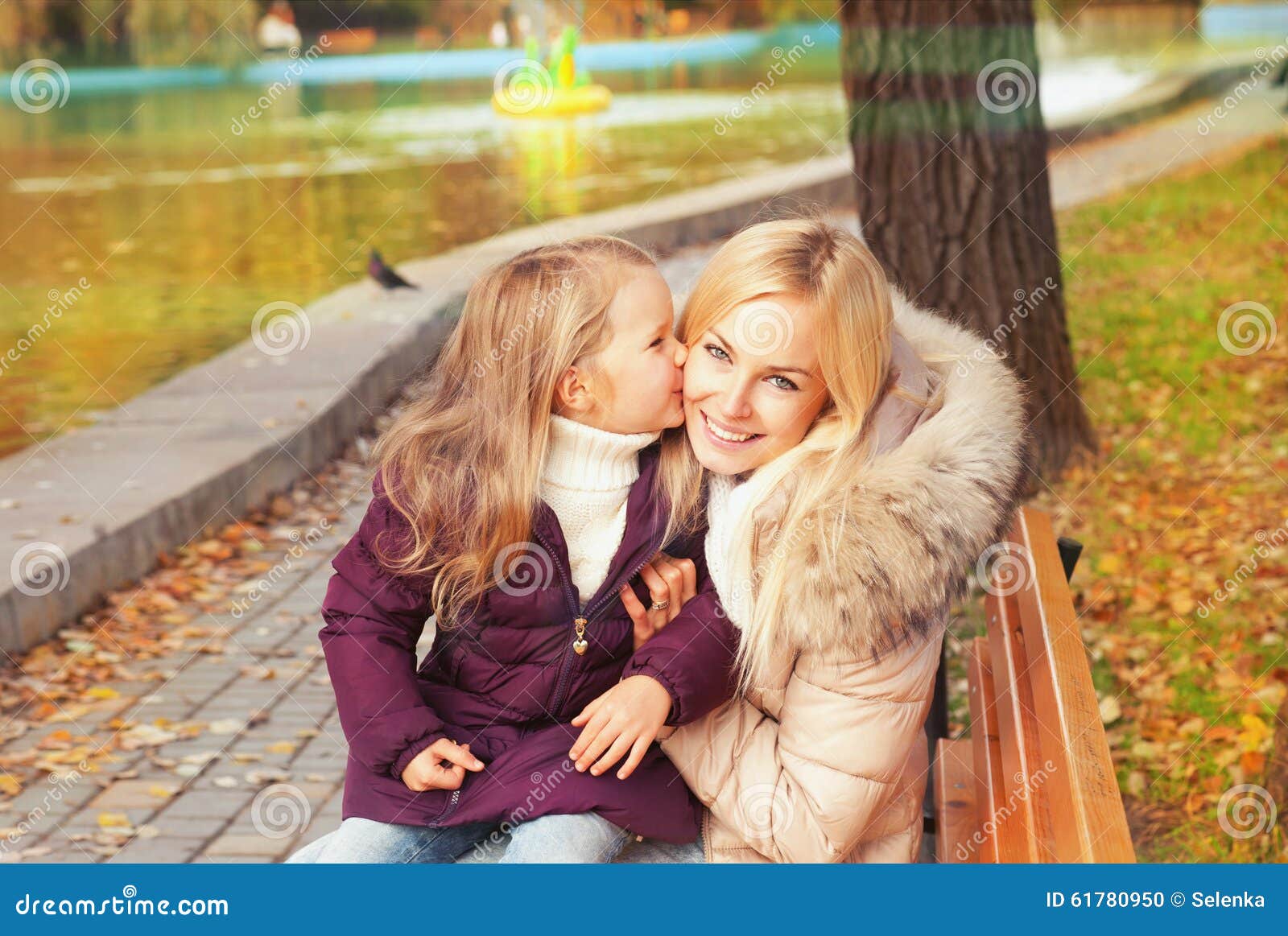 Фотосессия с мамой в парке