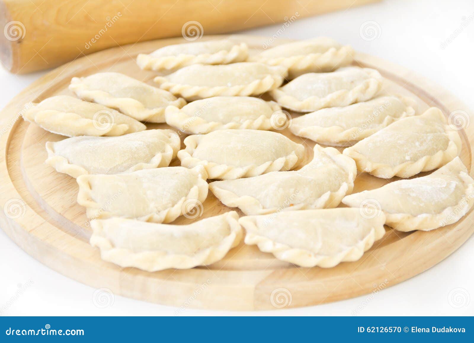 Вареники сырые