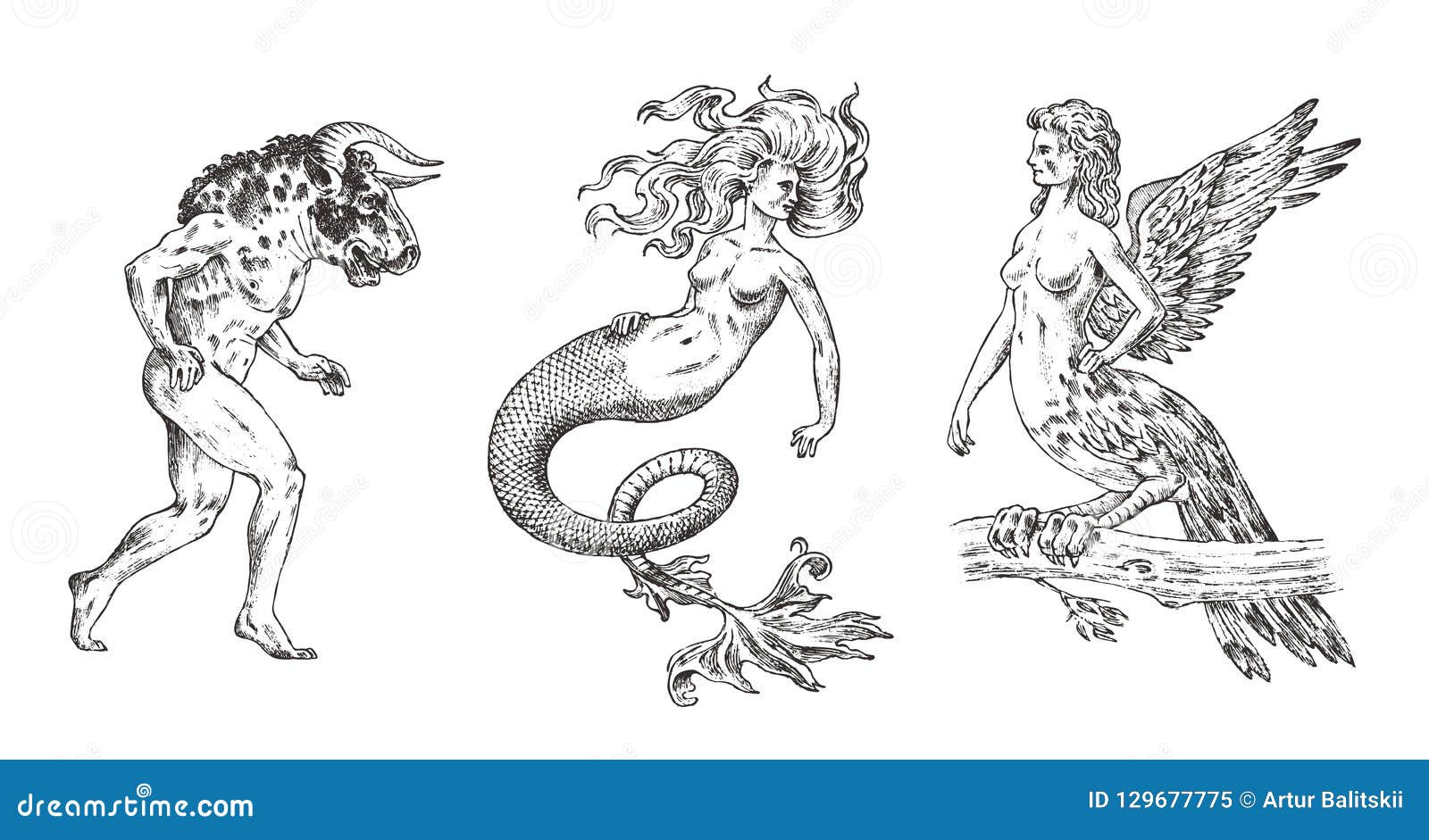 Sirena en la mitologia griega