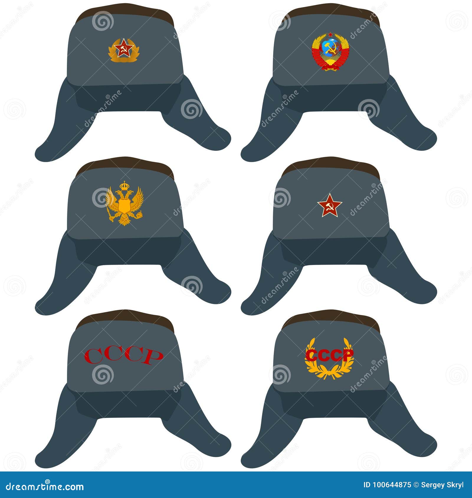 Ушанка СССР арт
