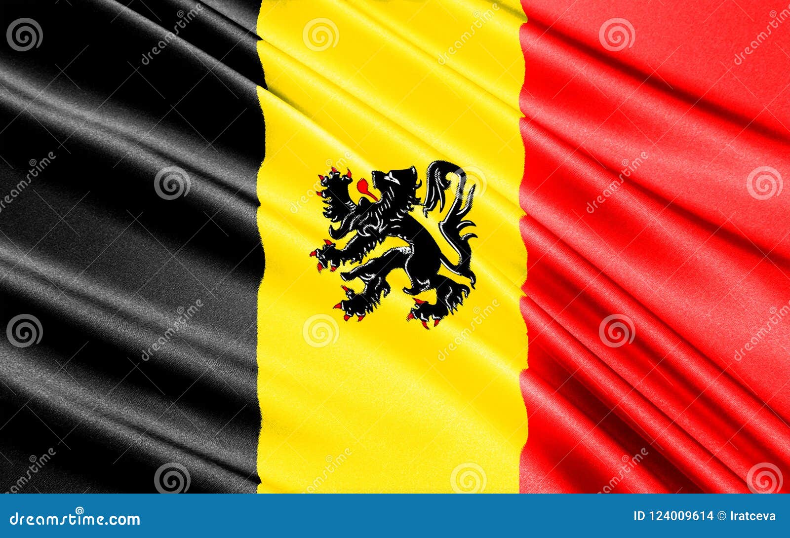 Флаг Бельгии 1914 года