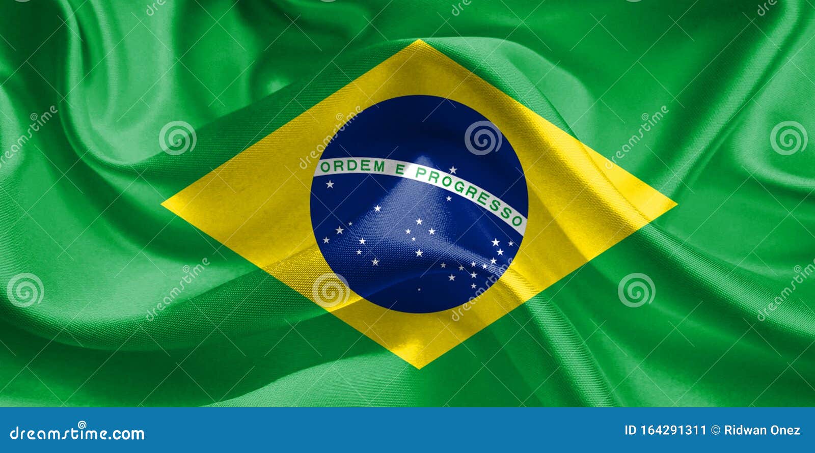 раскраска Флаг Бразилии