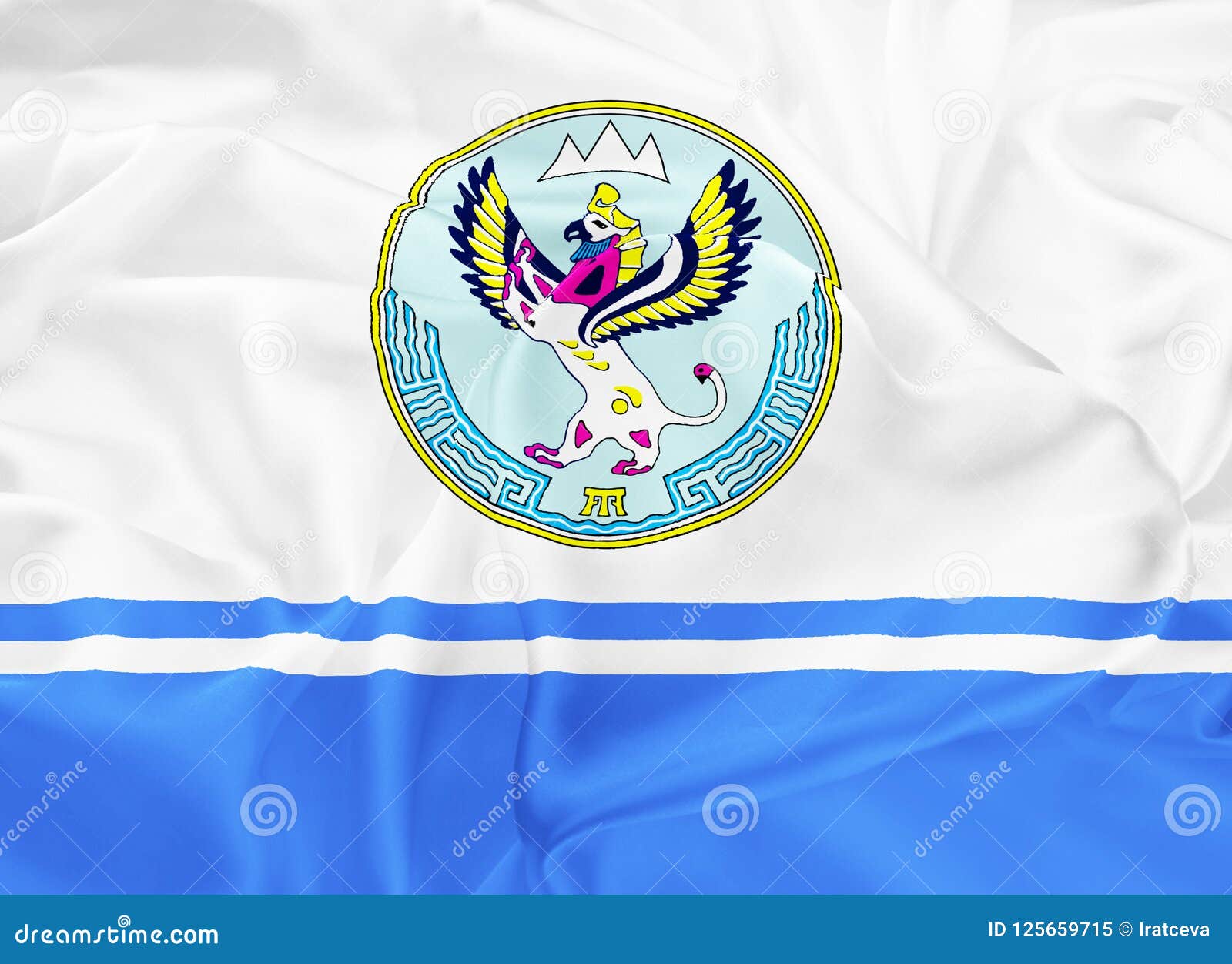 Республика Алтай герб и флаг