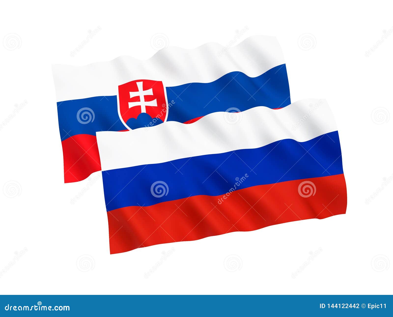 флаг словении словакии