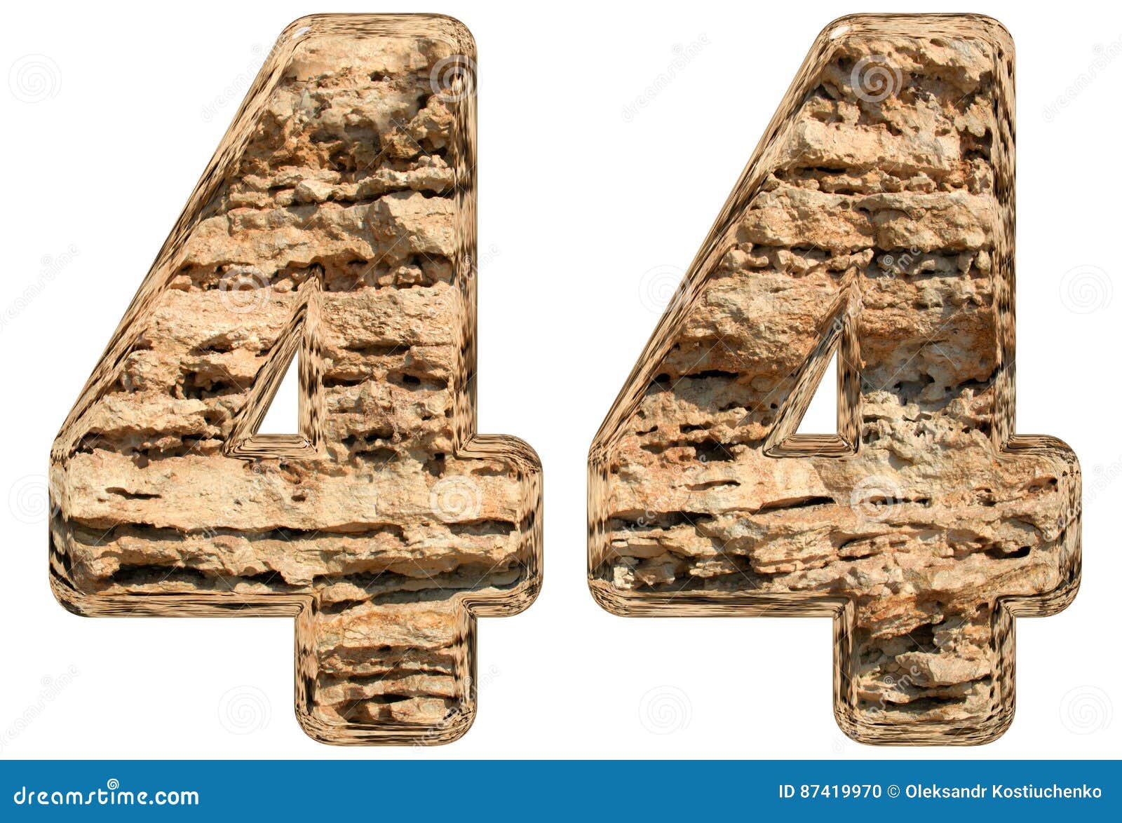 Красивая Цифра 44 Картинка