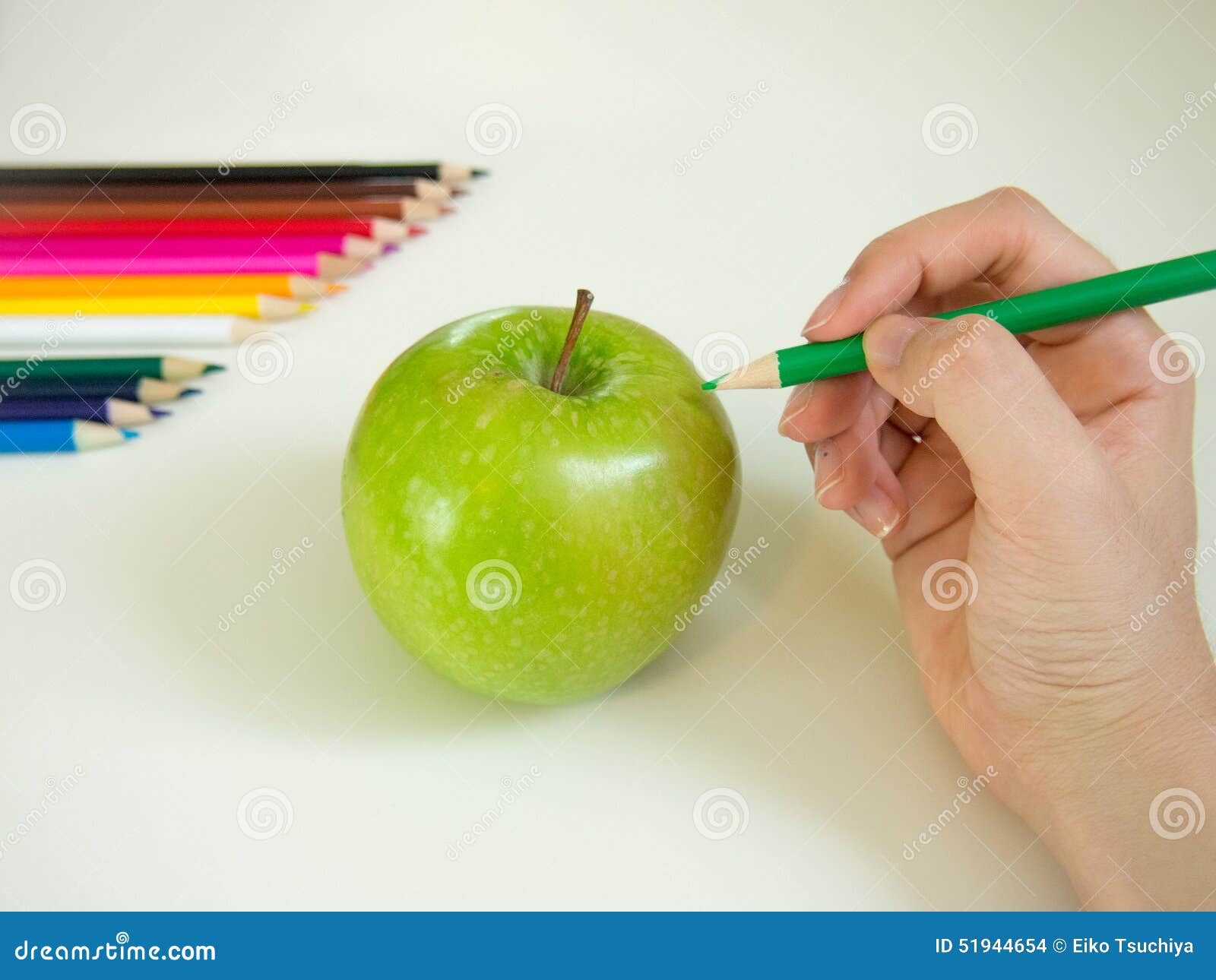 Подставка для рисования яблоко
