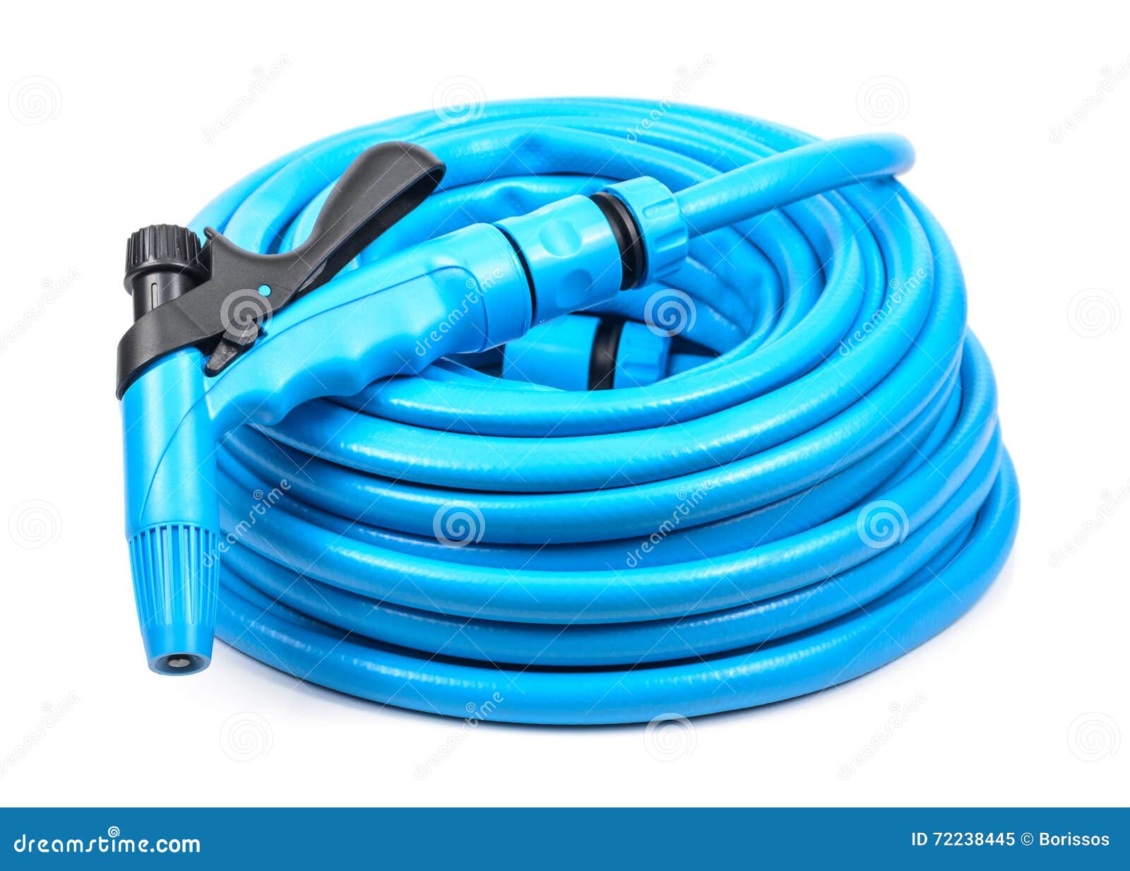 шланг сада с спрейером стоковое изображение. изображение насчитывающей ...