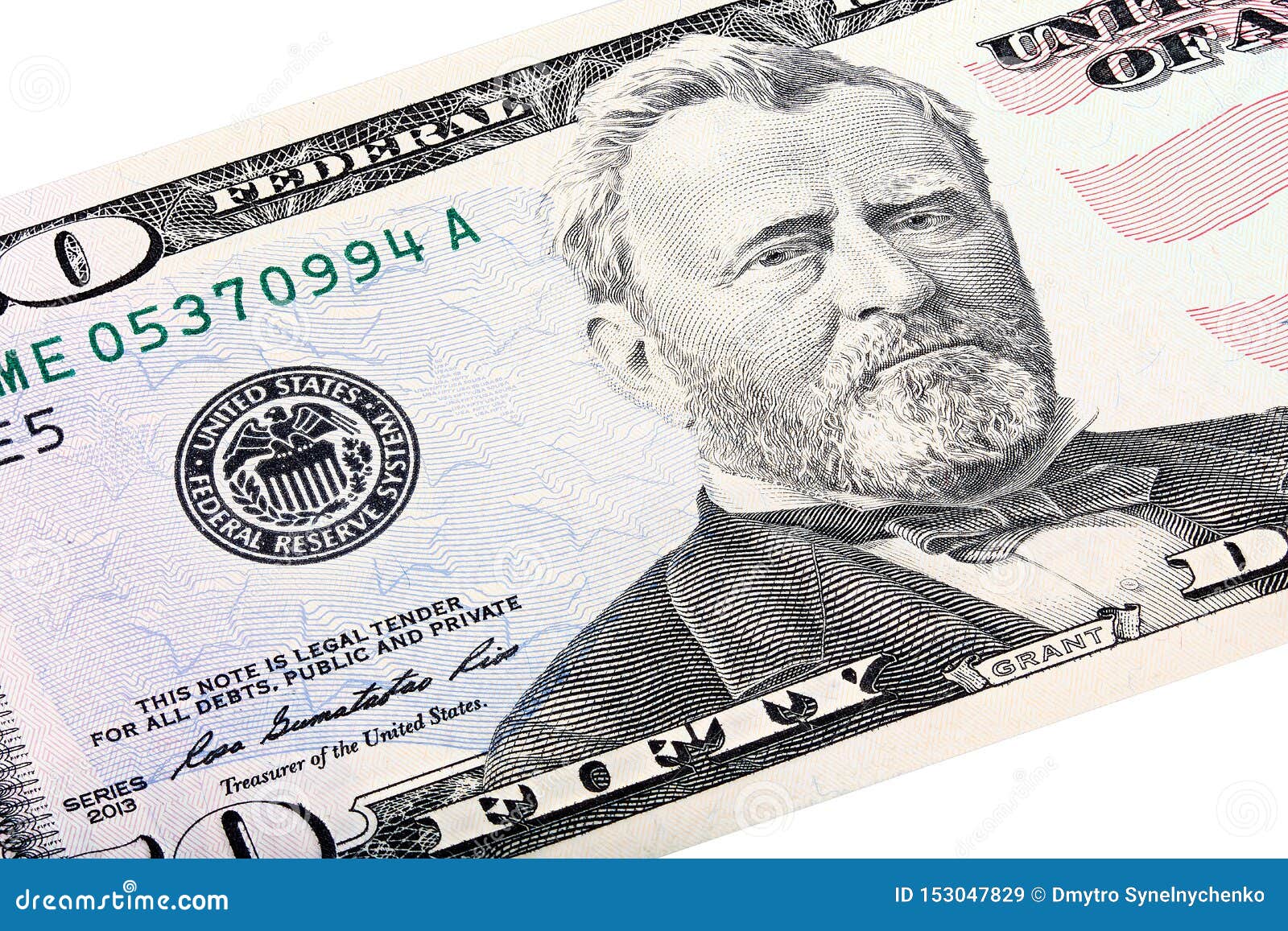 купюра 50 долларов сша