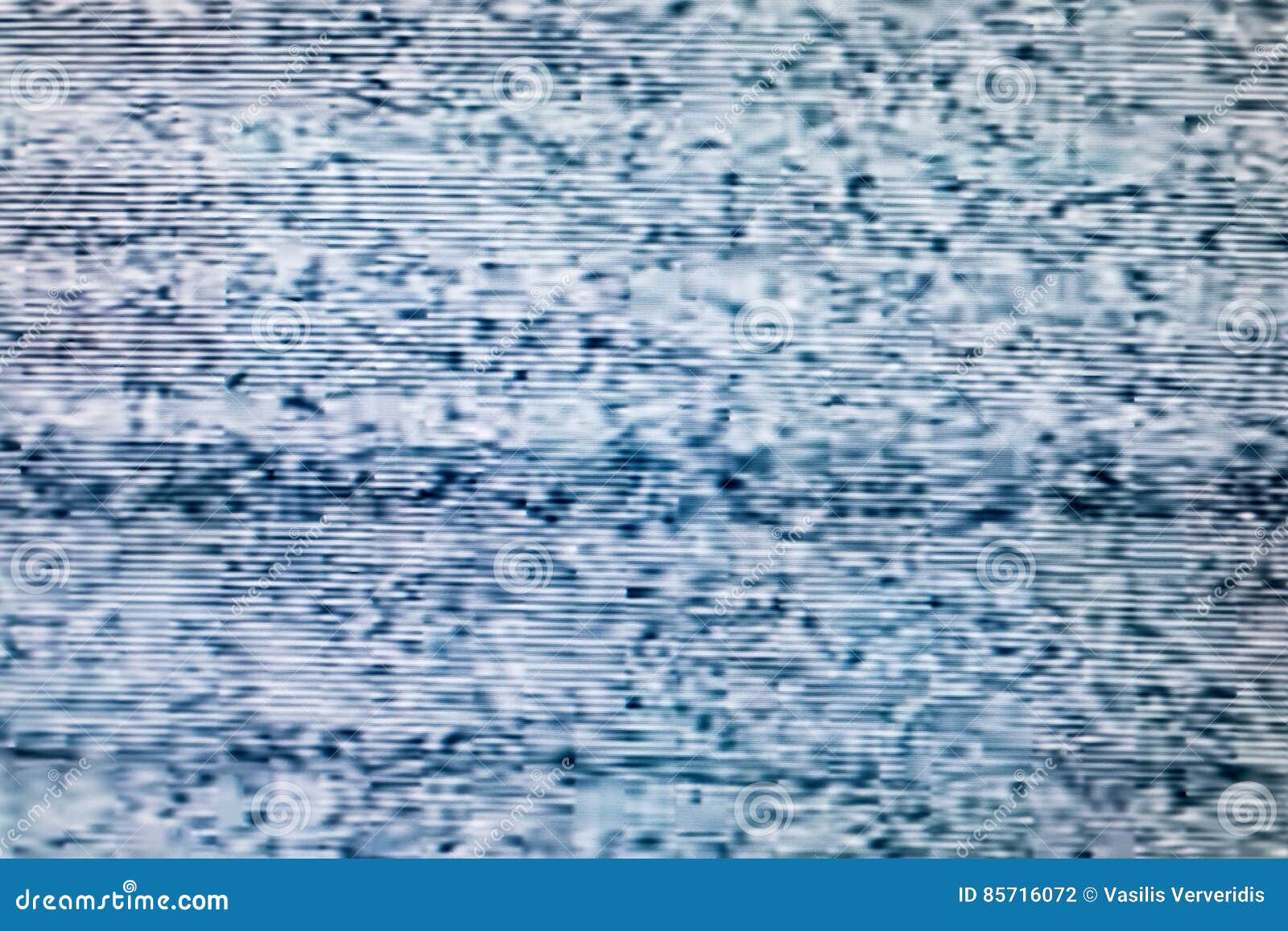 Экран телевизора при статический шум причиненный плохим Recepti сигнала ...