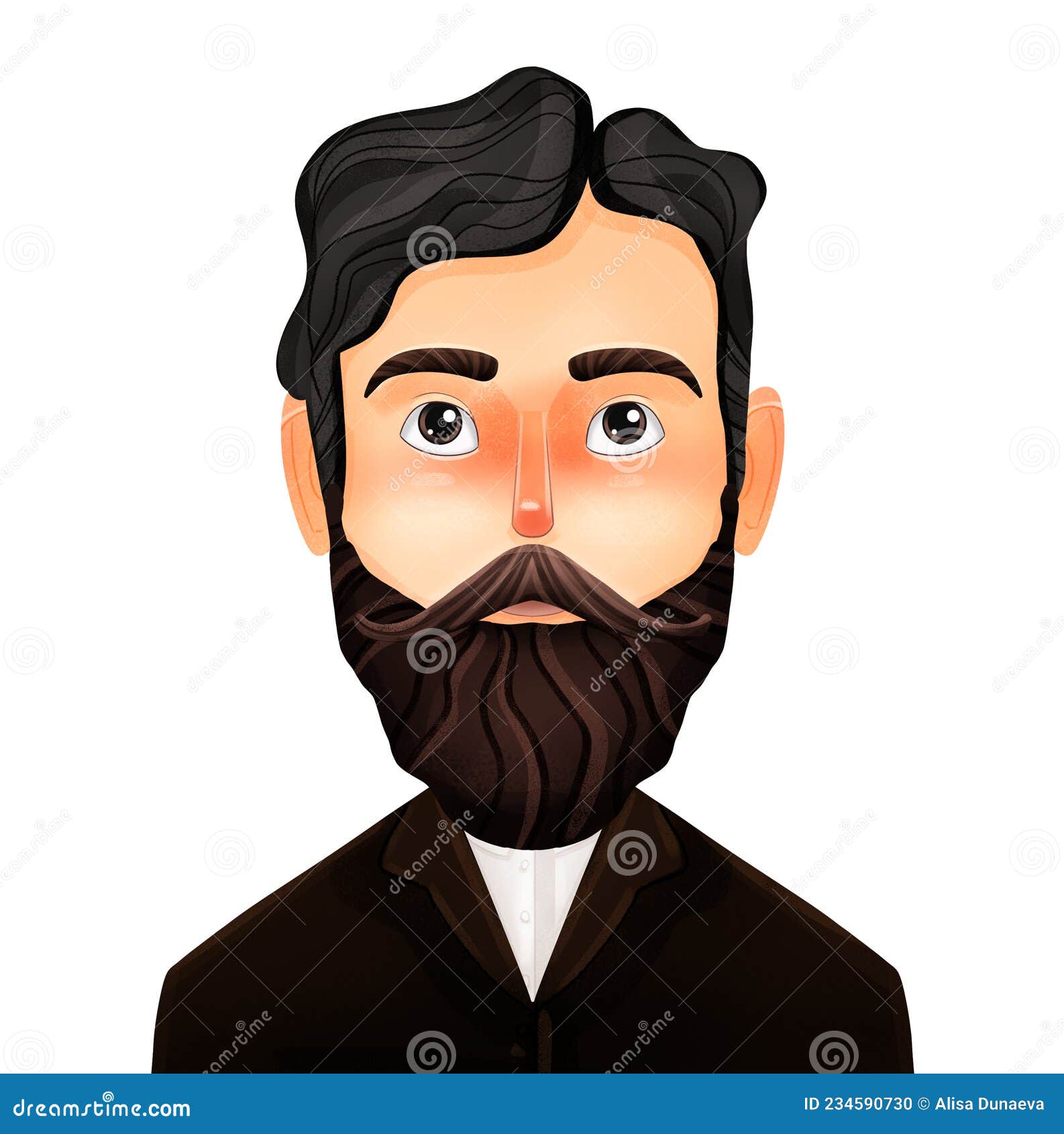 Man With Beard Clipart PNG, Vector, PSD, and Clipart With Transparent ...