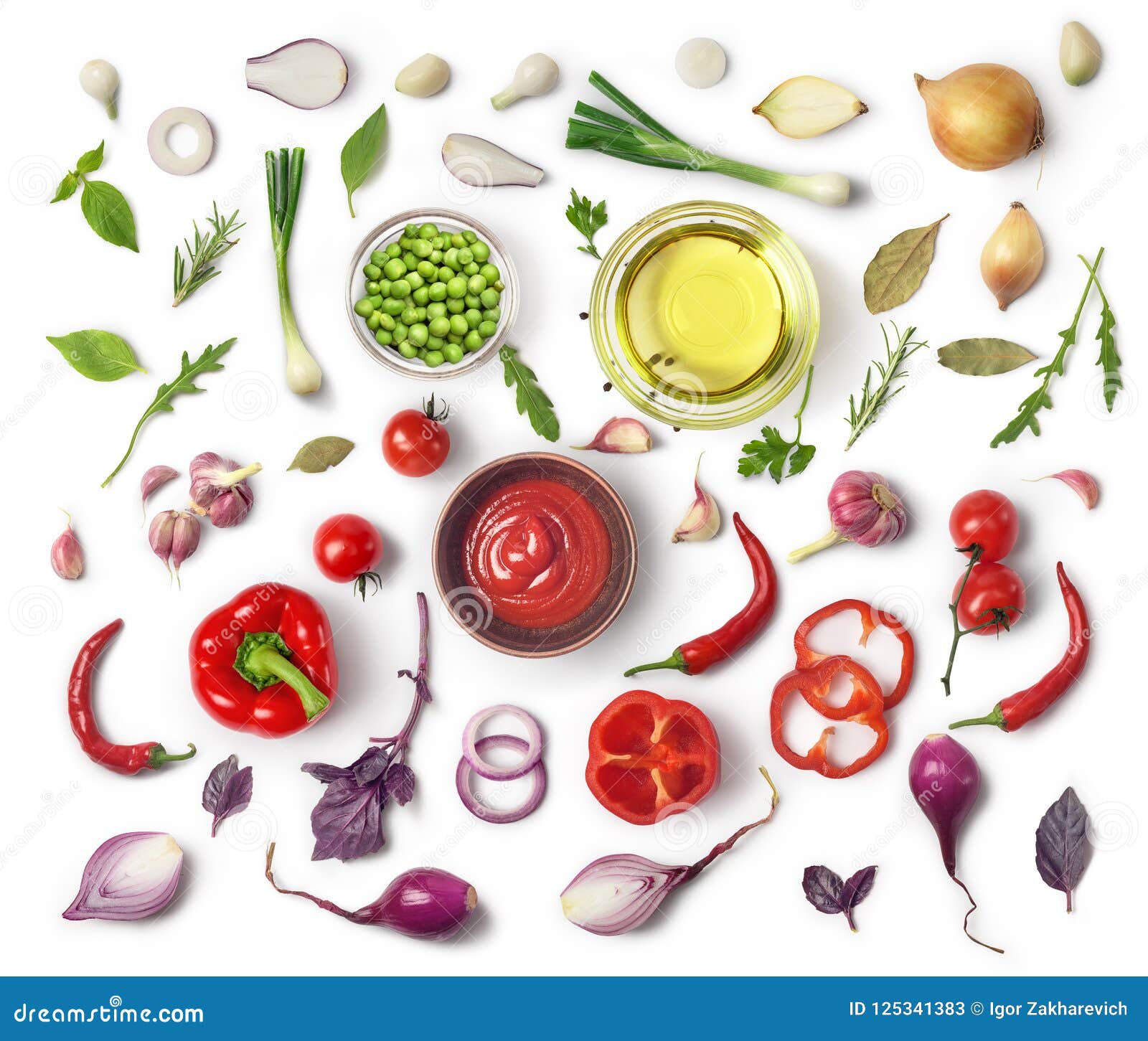 不同的水果和蔬菜健康吃背景/演播室摄影在白色背景 健康食物背景，顶视图 高分辨率产品，