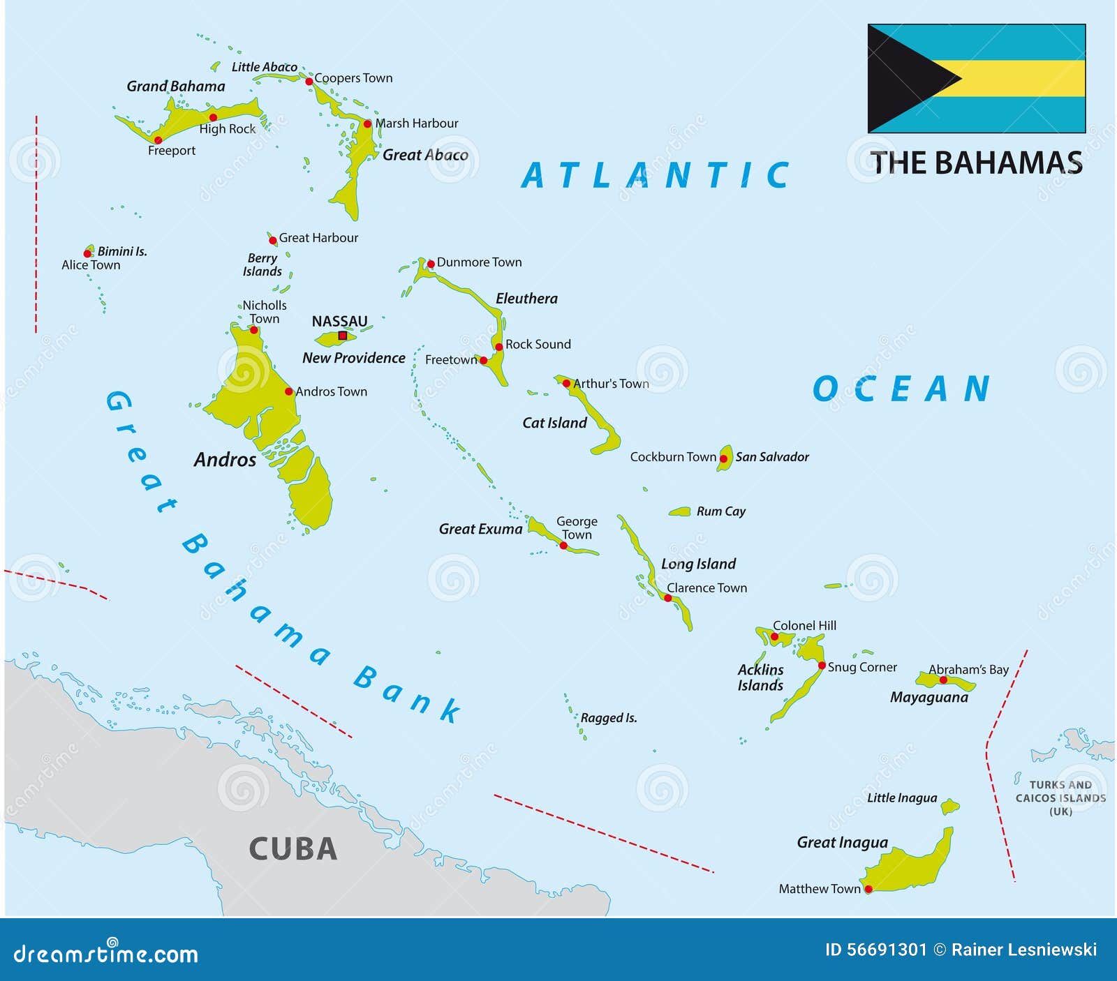 巴哈马地图位置,巴哈马群岛,巴哈马群岛位置(第13页)_大山谷图库
