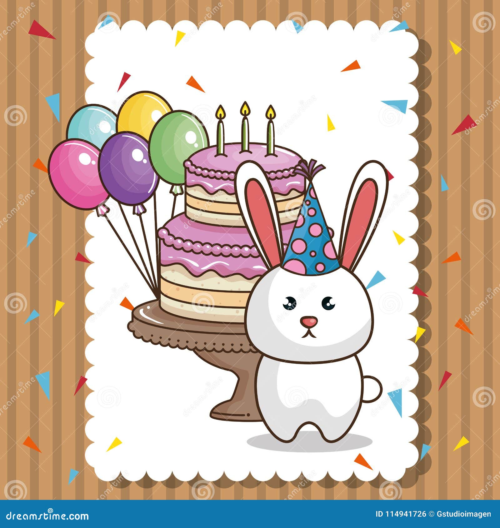 生日蛋糕兔子图片大全图片