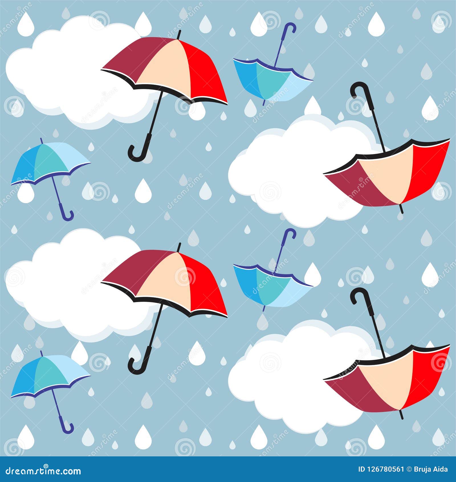 下雨天雨伞雨珠素材高清图片下载-正版图片500506608-摄图网