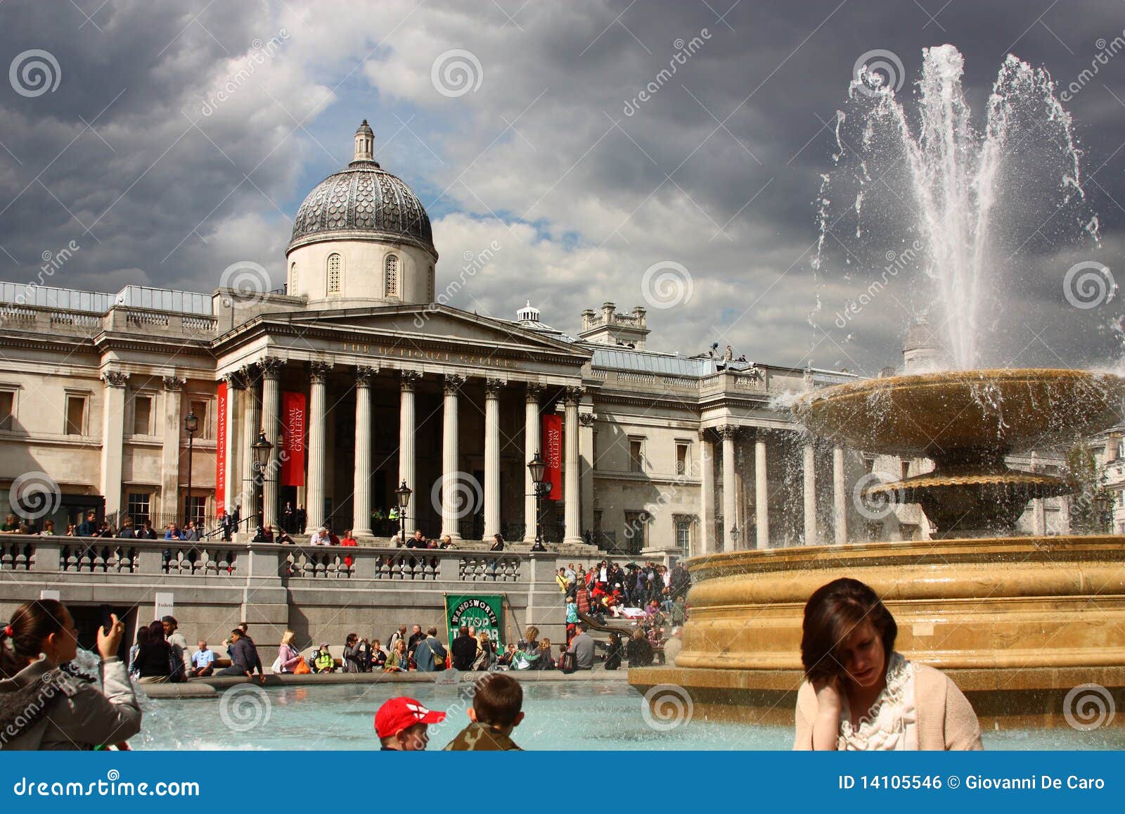 Photo: Trafalgar Square - London - United Kingdom