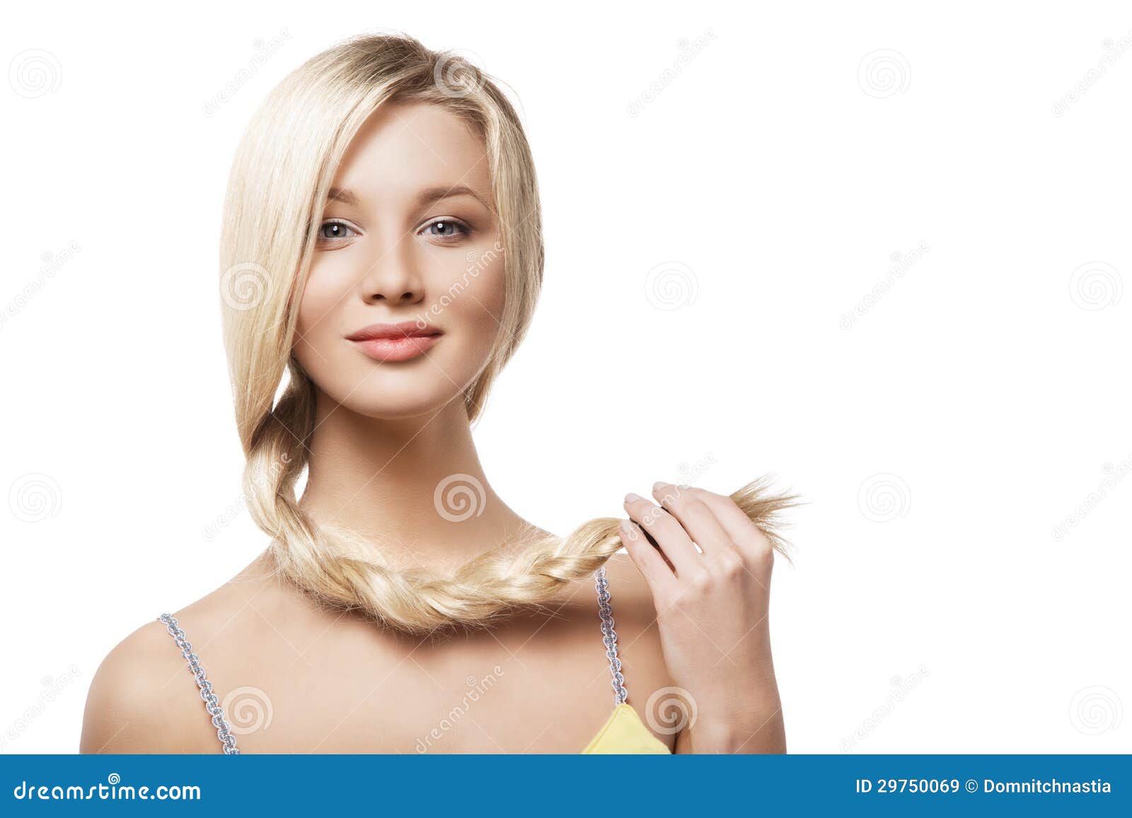 典雅的青年女孩画象有辫子的 库存照片. 图片 包括有 典雅, 白种人, 青年时期, 人员, 设计, 妇女 - 127749384