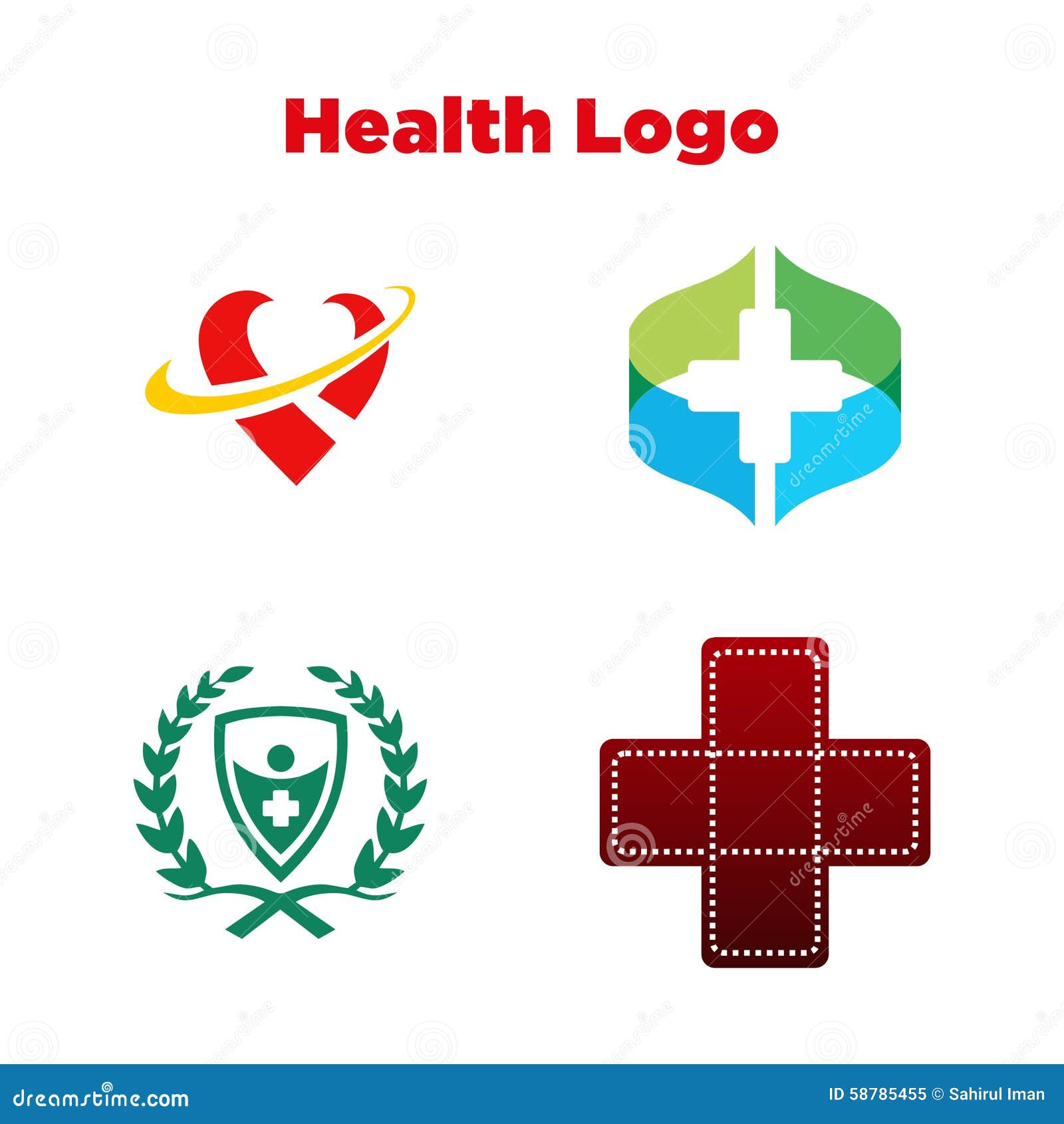 健康未来Logo |平面|Logo|无敌阿姨 - 原创作品 - 站酷 (ZCOOL)