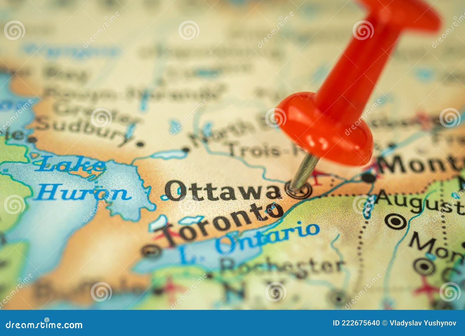 渥太华，在地图的安大略 库存图片. 图片 包括有 法律, 政府, 世界, 目的地, 加拿大, 国会大厦, 国家 - 87763195