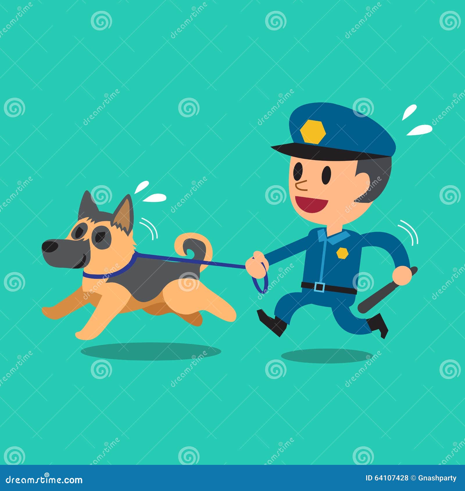K9有他的狗的警察 库存照片. 图片 包括有 k9有他的狗的警察 - 42806324