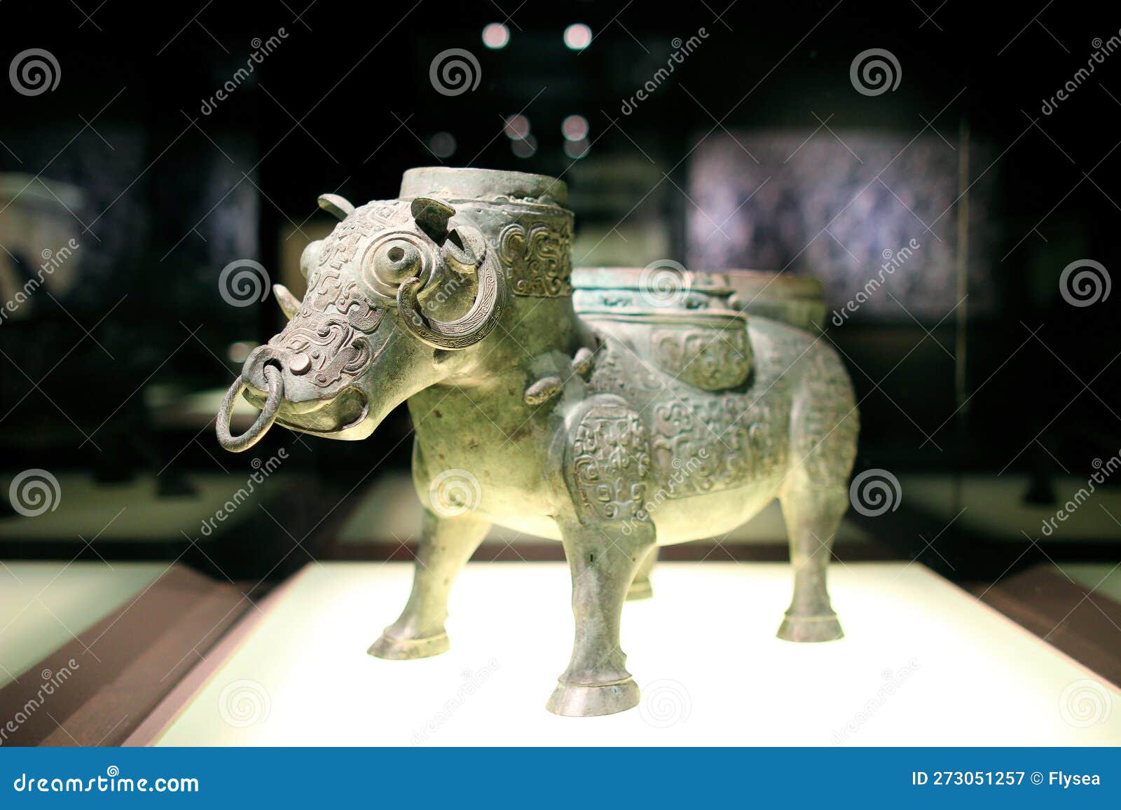 清代・銅器 收藏 【金如意耳 神龍 嵌玉石 香爐熏 香爐 風水置物