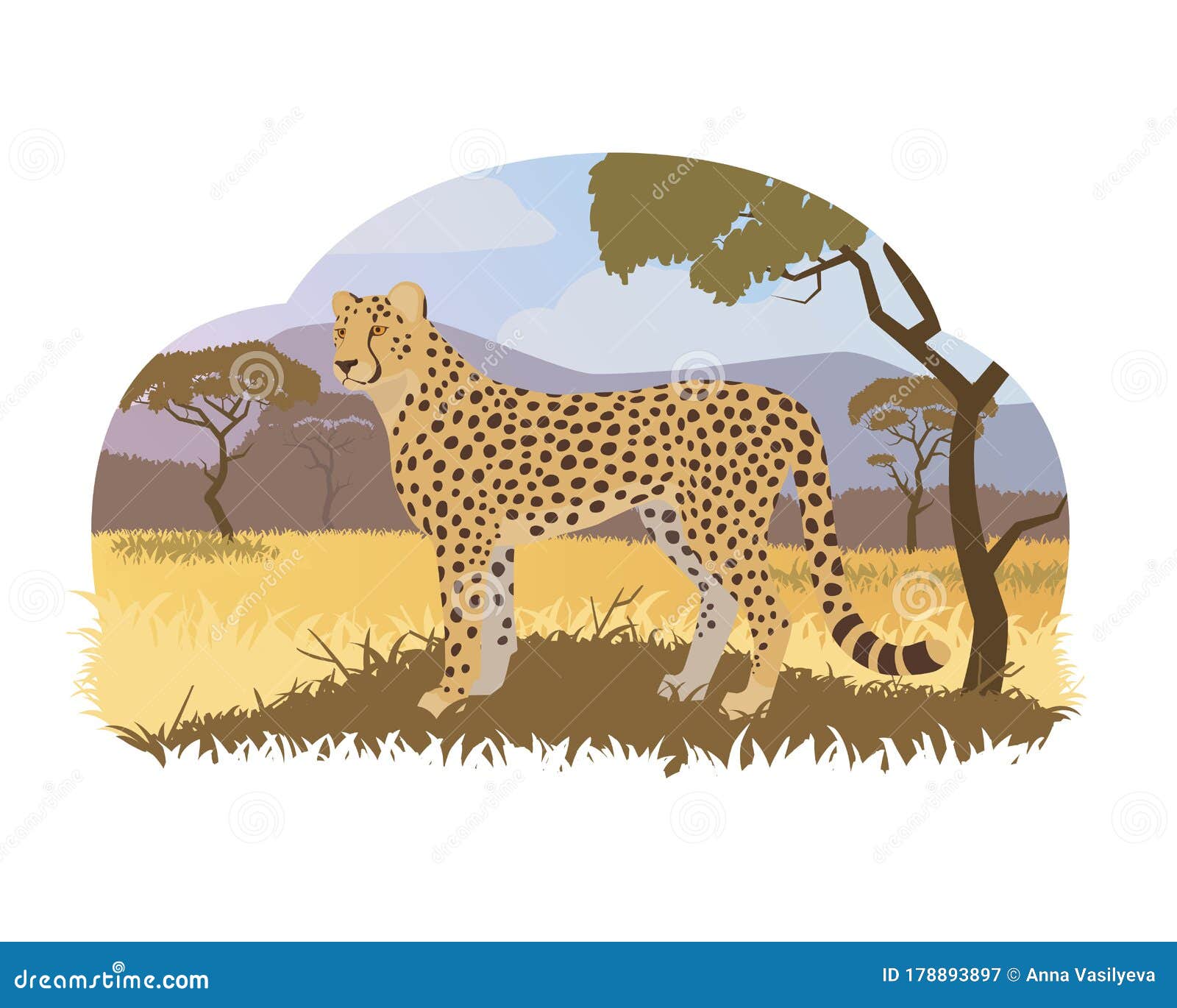 卡通猎豹设计图片素材-编号07185563-图行天下