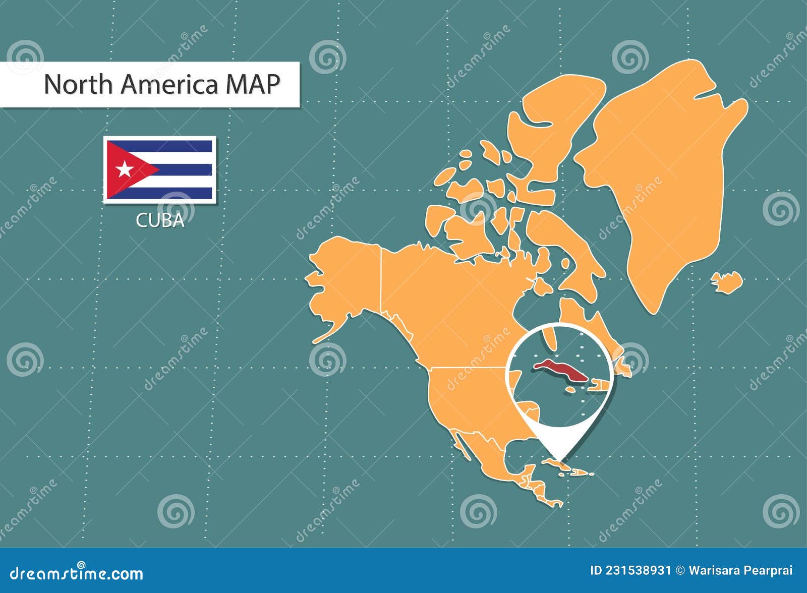 古巴地势图 - 古巴地图 - 地理教师网