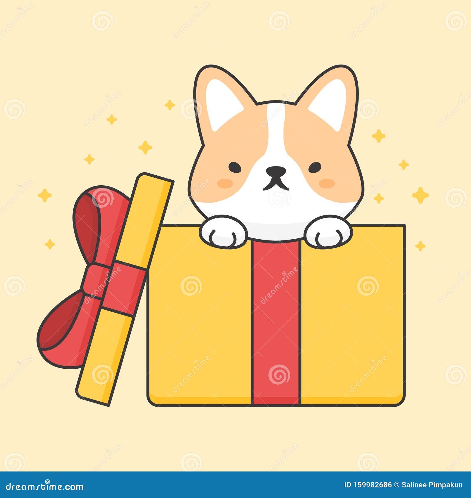 小狗送紅包PNG圖案素材免費下載，可愛卡通圖片，尺寸1200 × 1000px - Lovepik