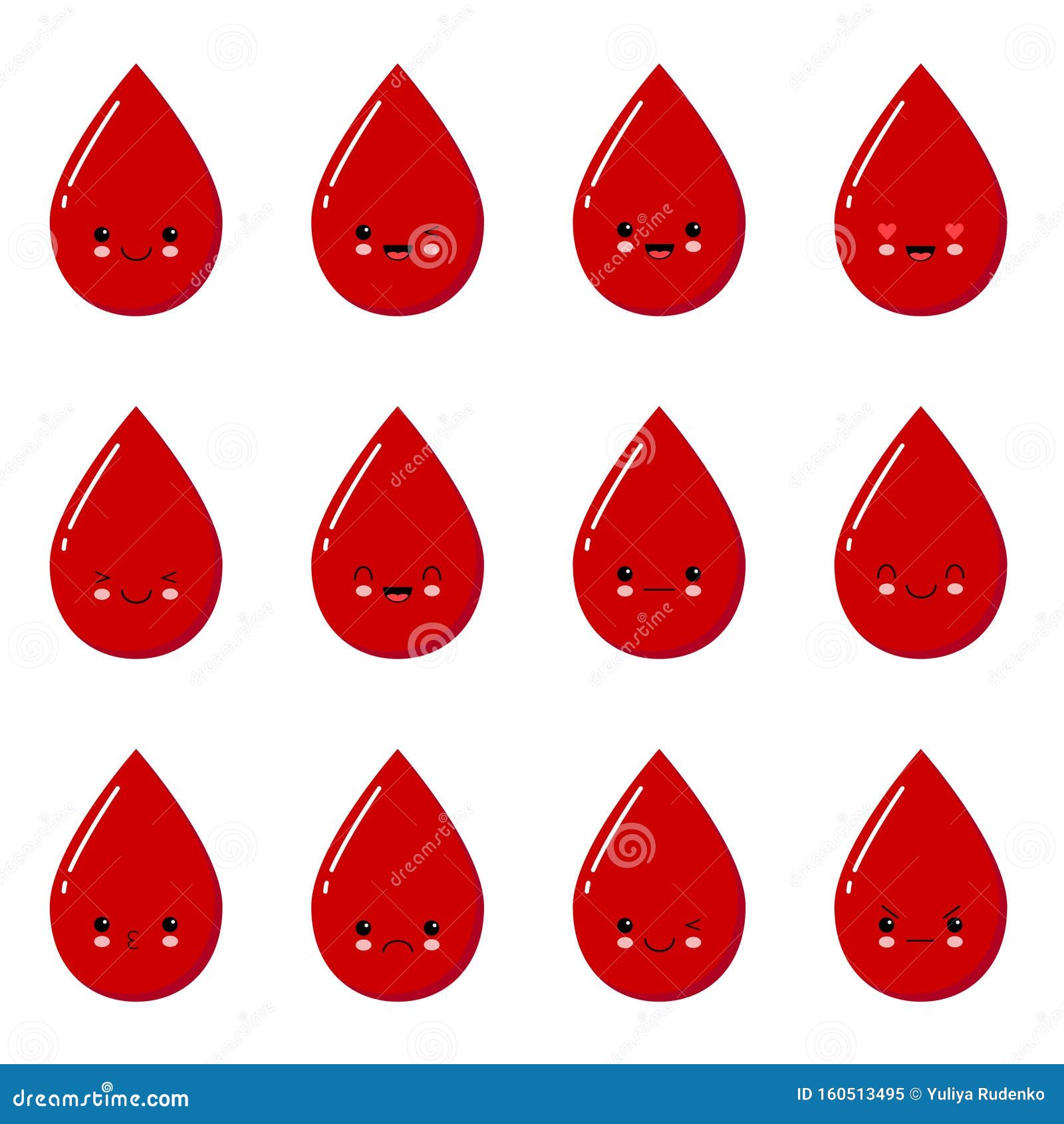血滴卡通图片素材免费下载 - 觅知网