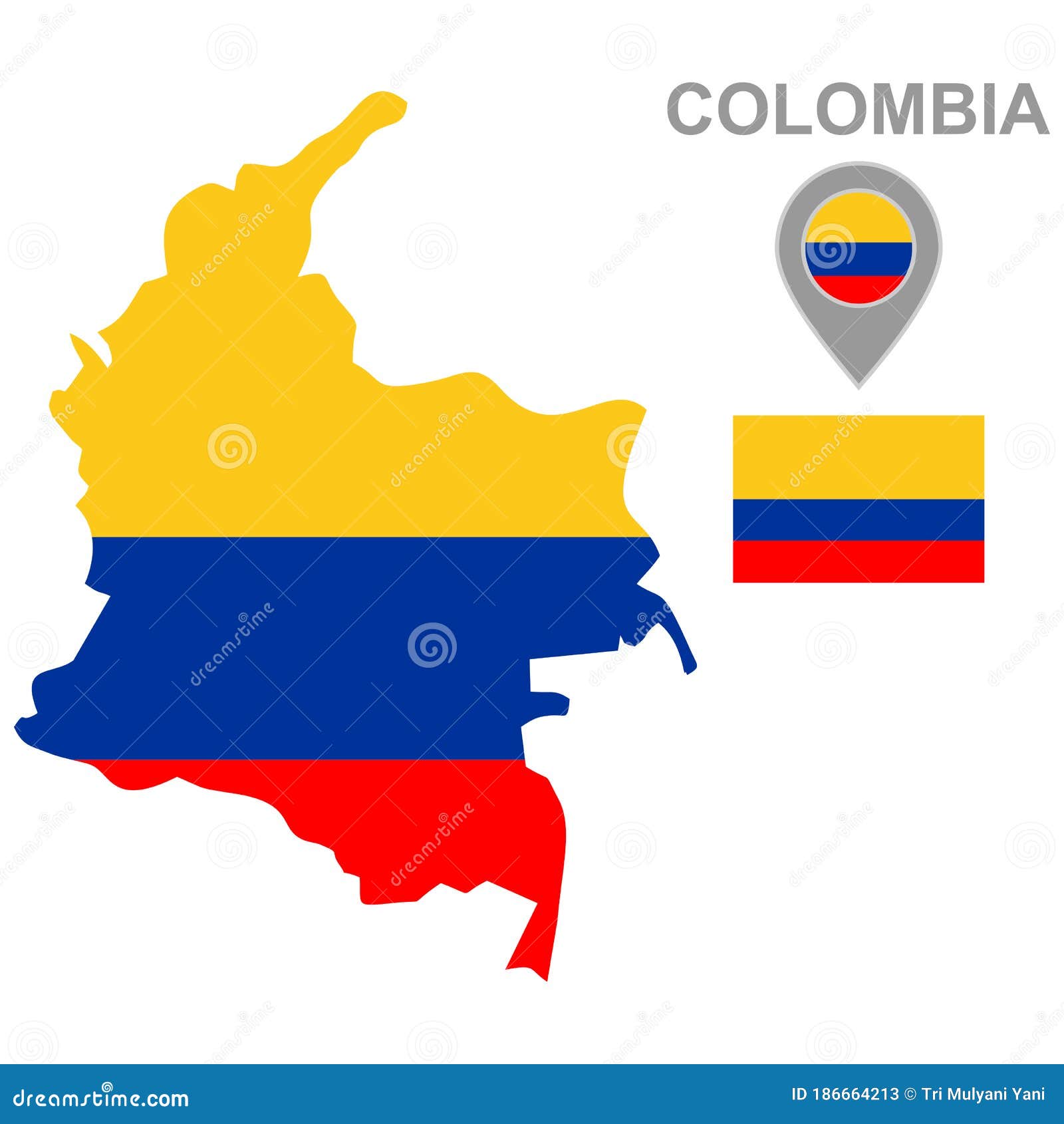 哥伦比亚国旗 向量例证. 插画 包括有 标志, 哥伦比亚, 官员, 爱国心, 查出, 亚马逊, 例证, 国家 - 218150468