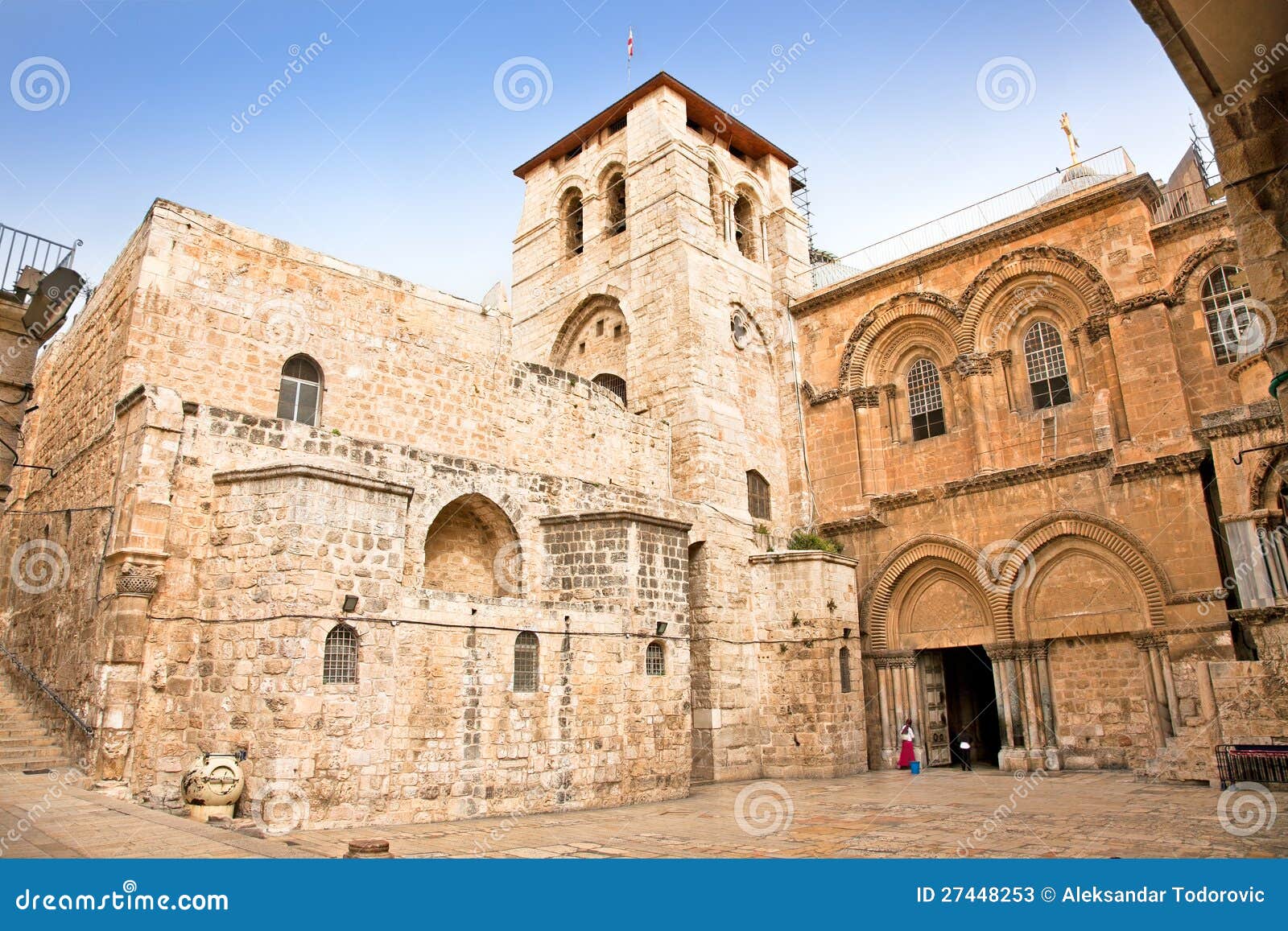 圣洁Sepulchre.Jerusalem的教会. 圣洁Sepulchre.Jerusalem.Israel的教会